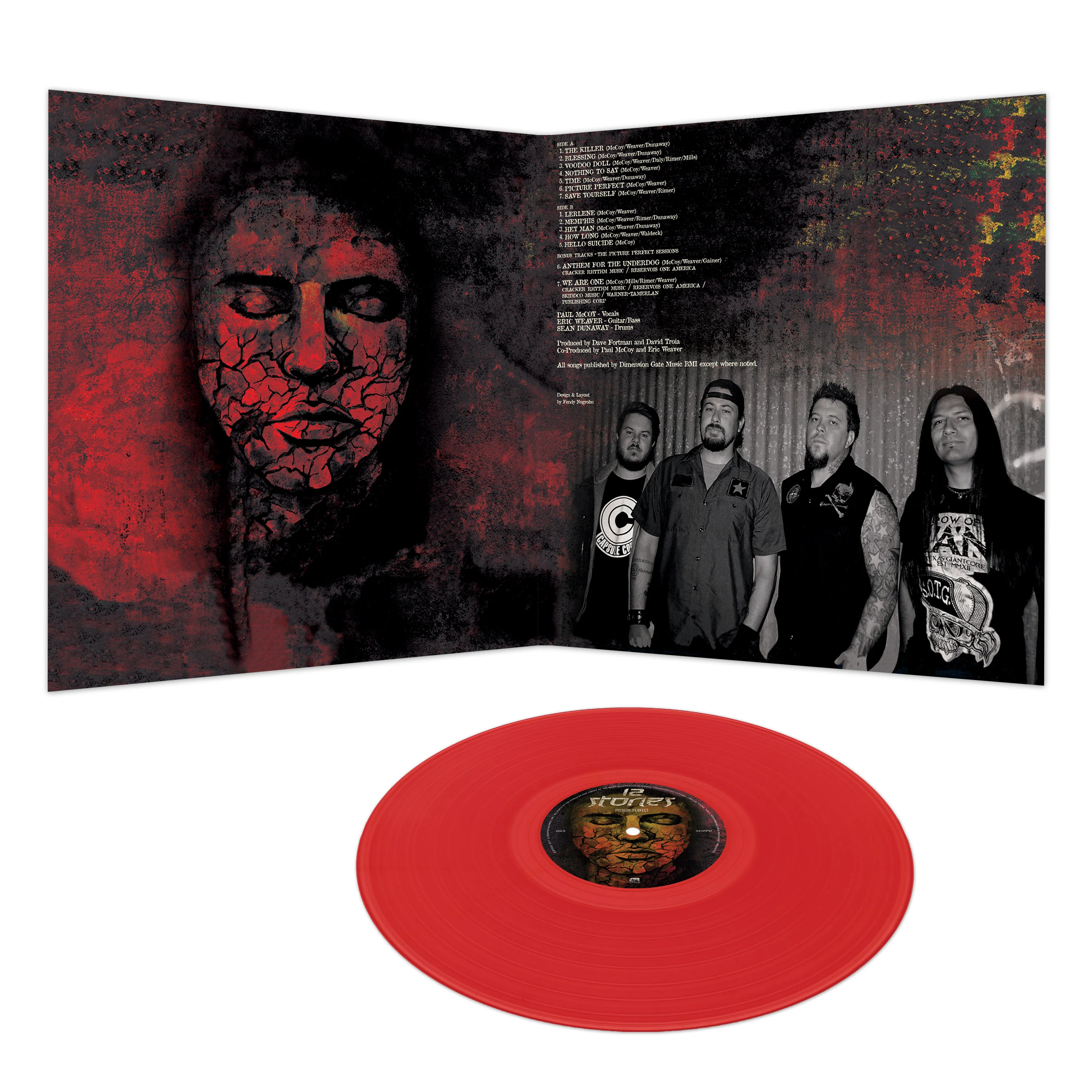 12 Stones - Picture Perfect (Limited Edition Red Vinyl) - Image 3