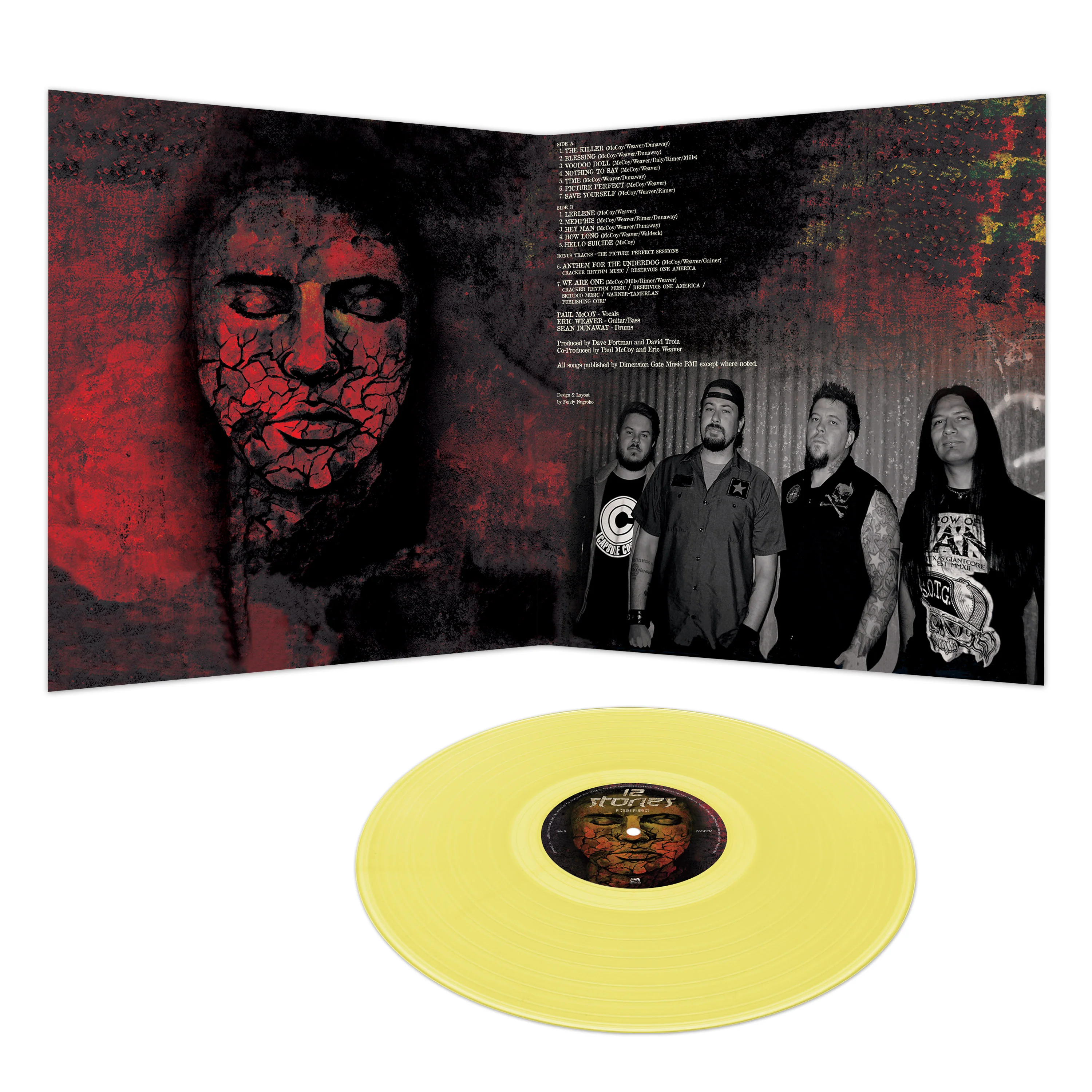 12 Stones - Picture Perfect (Limited Edition Yellow Vinyl) - Image 3