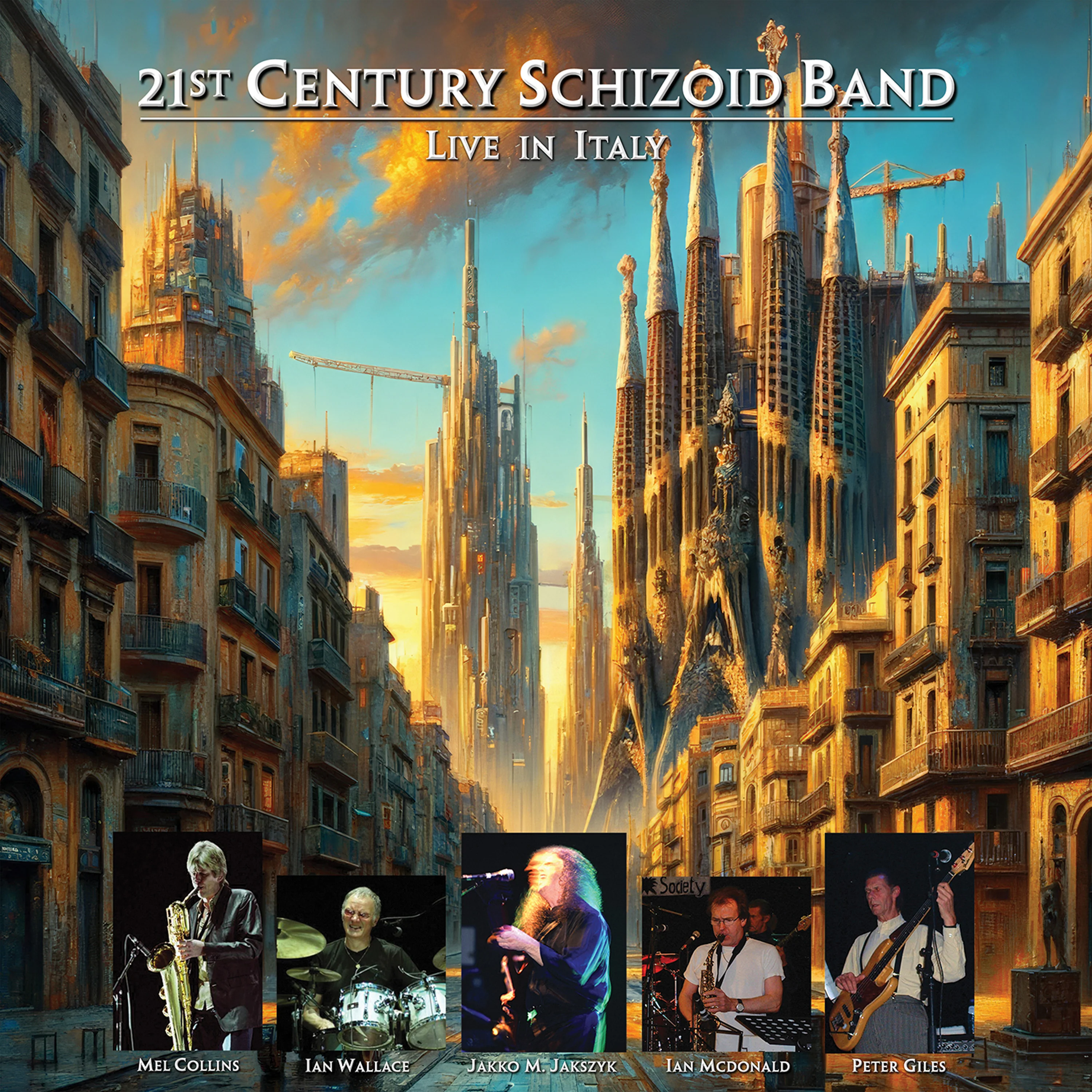 21st Century Schizoid Band - Live In Italy (Yellow Marble Vinyl) - Image 3