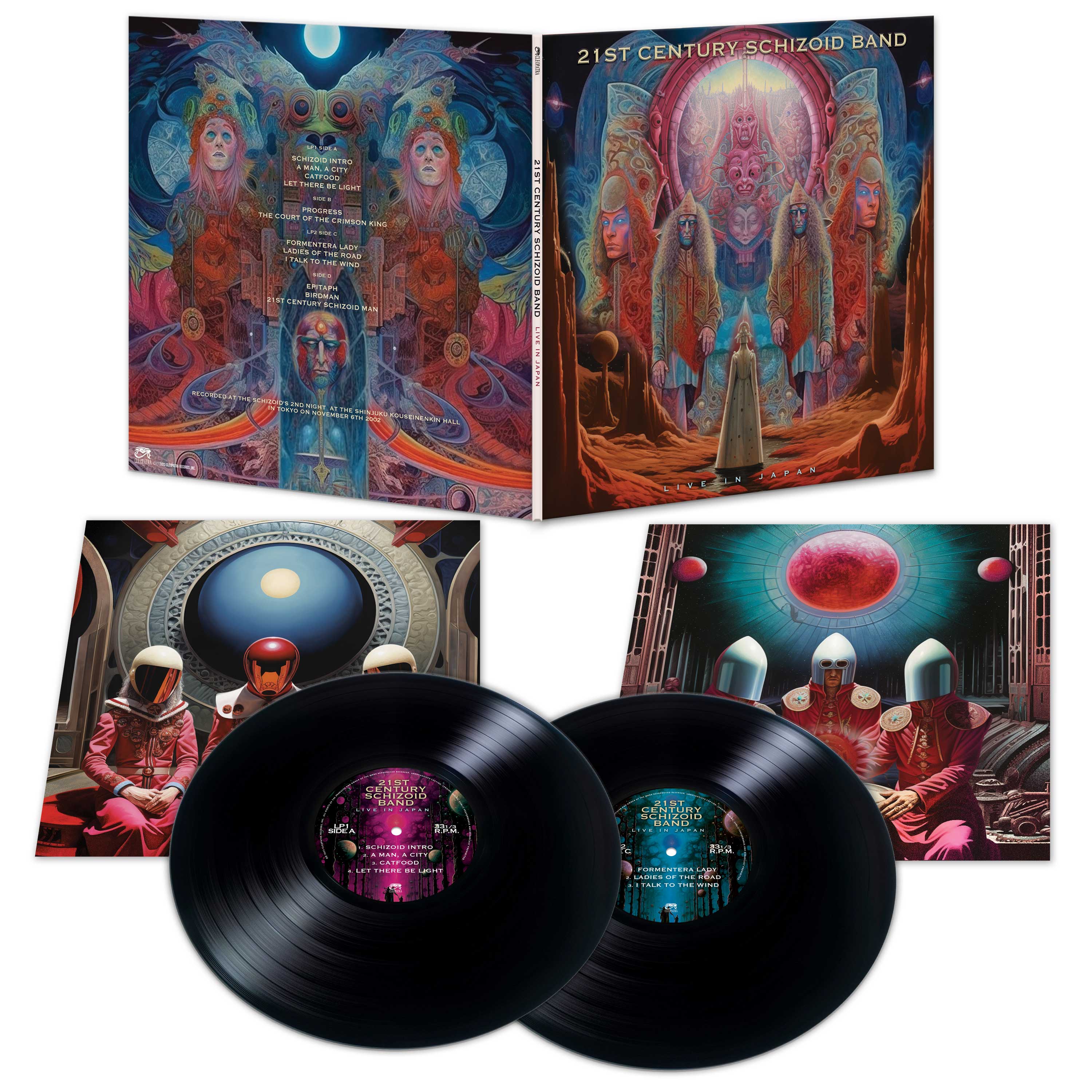 21st Century Schizoid Band - Live In Japan (Black Double Vinyl) - Image 2