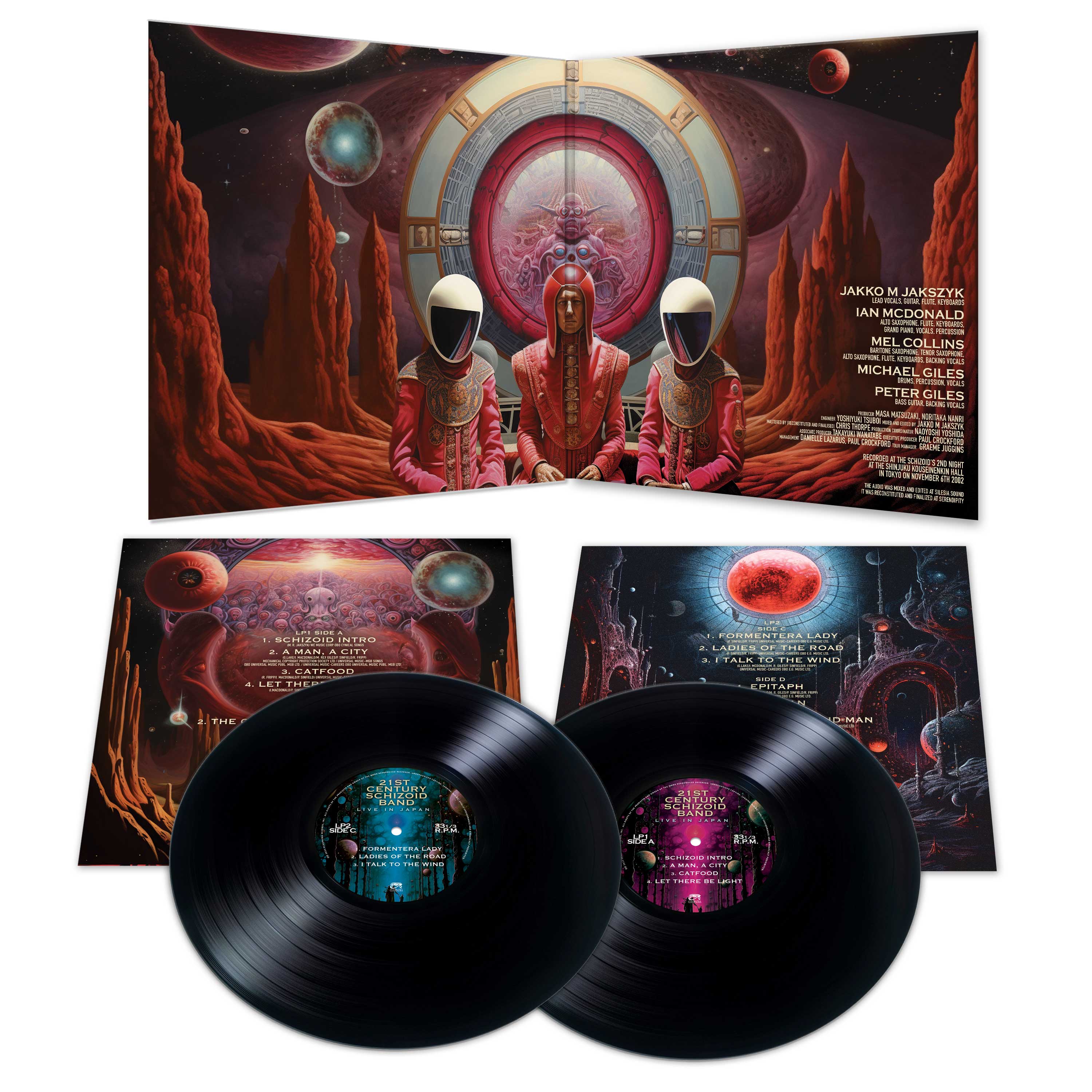 21st Century Schizoid Band - Live In Japan (Black Double Vinyl) - Image 3