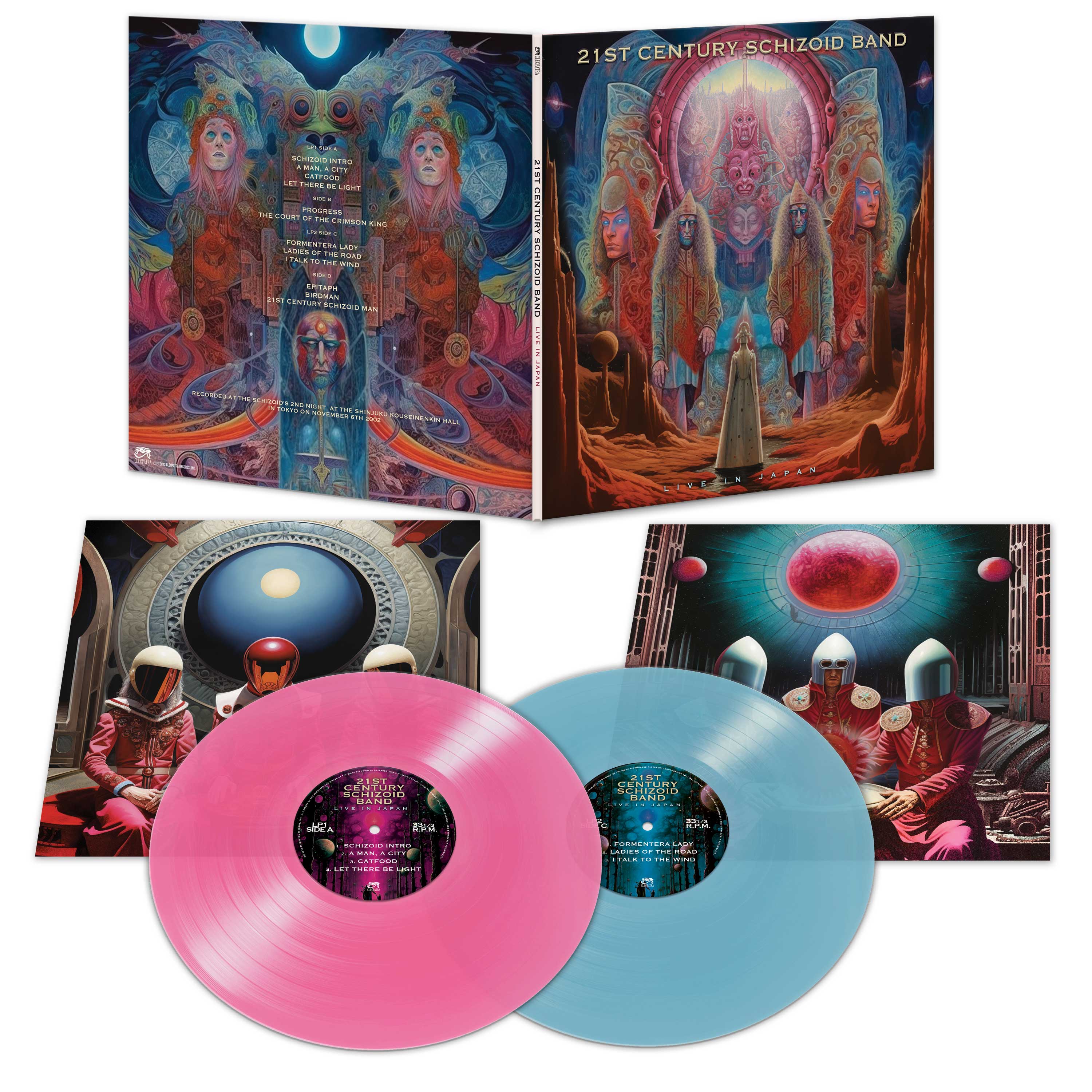 21st Century Schizoid Band - Live In Japan (Pink & Blue Double Vinyl) - Image 2