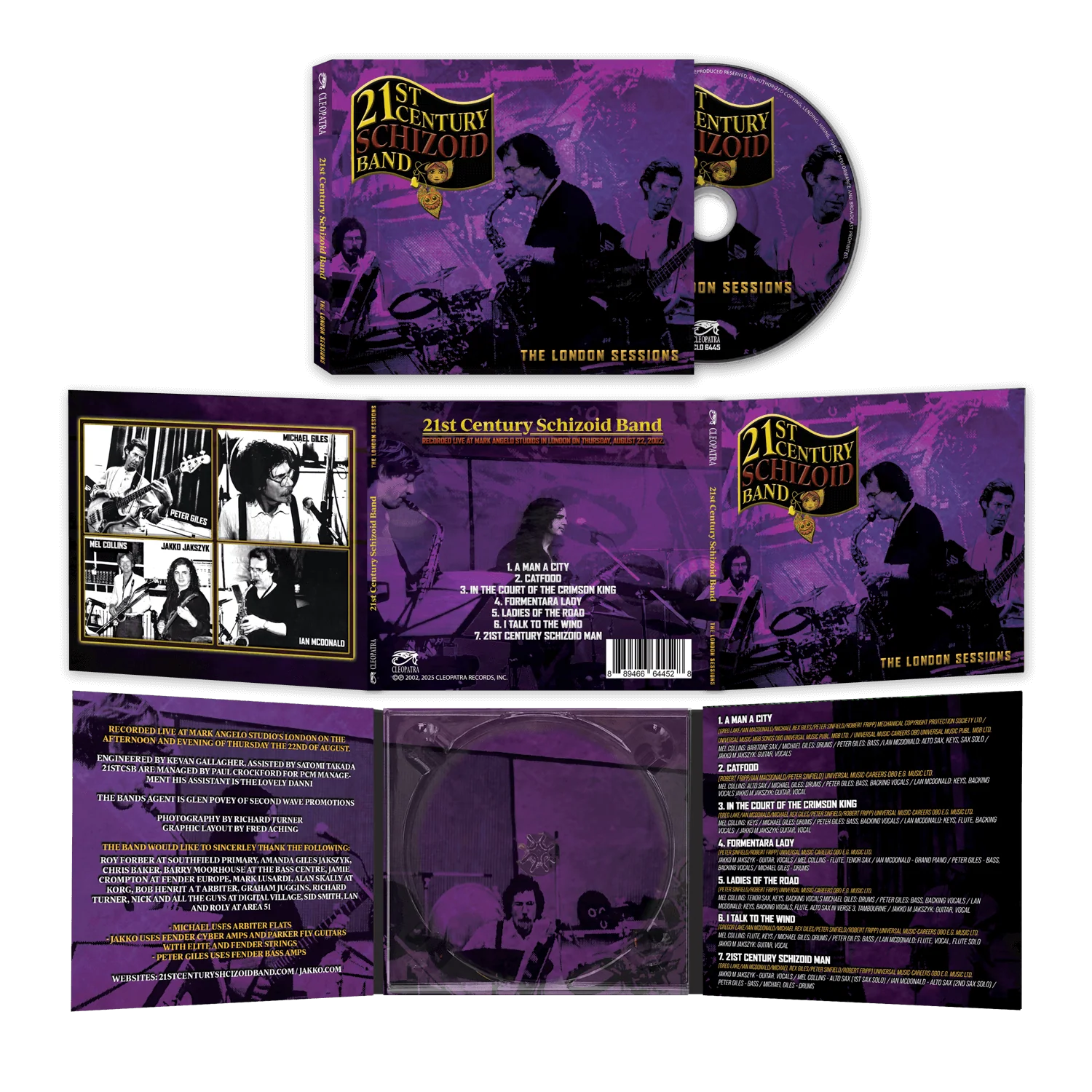 21st Century Schizoid Band - The London Sessions (CD) - Image 2