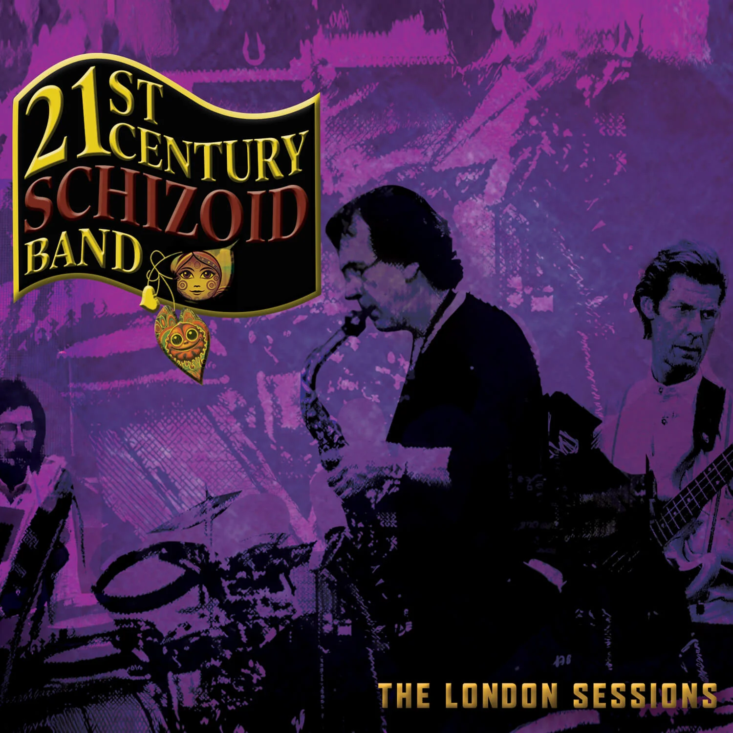 21st Century Schizoid Band - The London Sessions (Purple Marble Vinyl LP) - Image 3