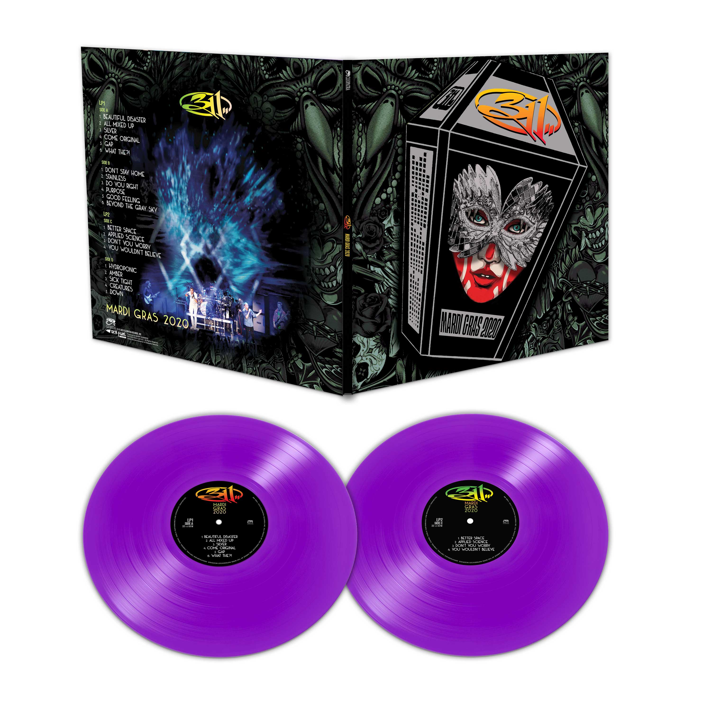 311 - Mardi Gras 2020 (Purple Double Vinyl) - Image 2