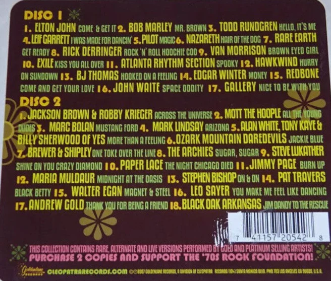 ‘70s Box - The Sound Of A Decade (2 CD) - Image 2