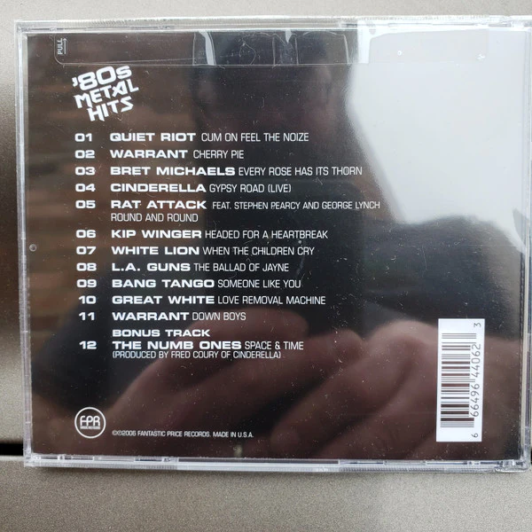 ‘80s Metal Hits (CD) - Image 2