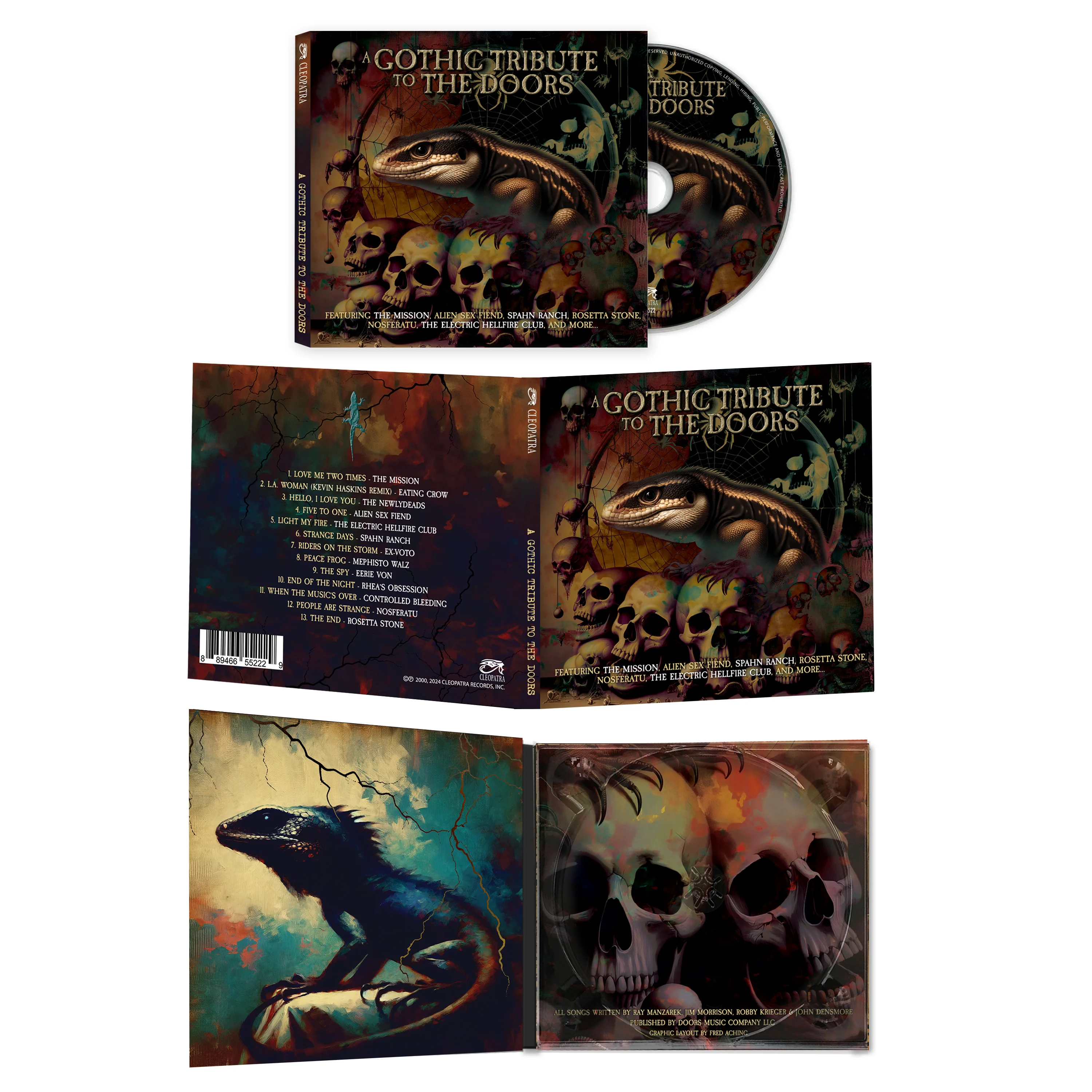 A Gothic Tribute to The Doors (CD Digipak) - Image 2