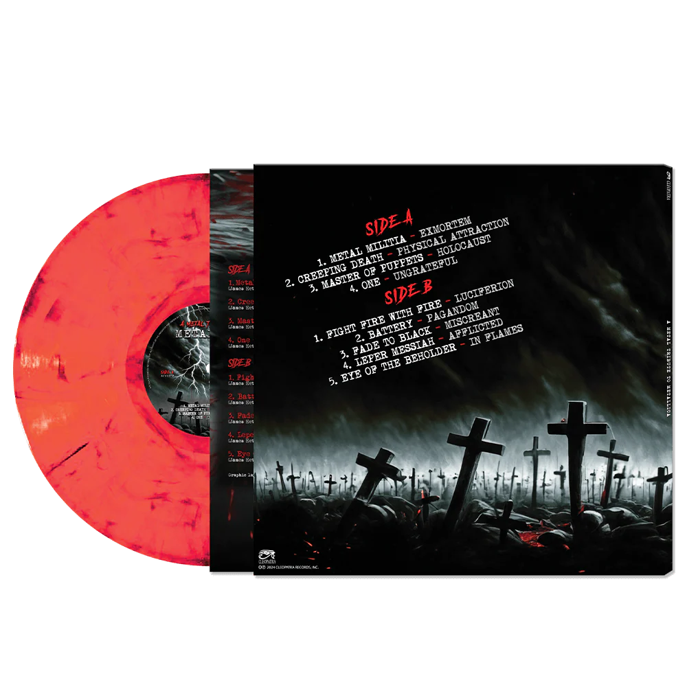 A Metal Tribute To Metallica (Red Marble Vinyl) - Image 2