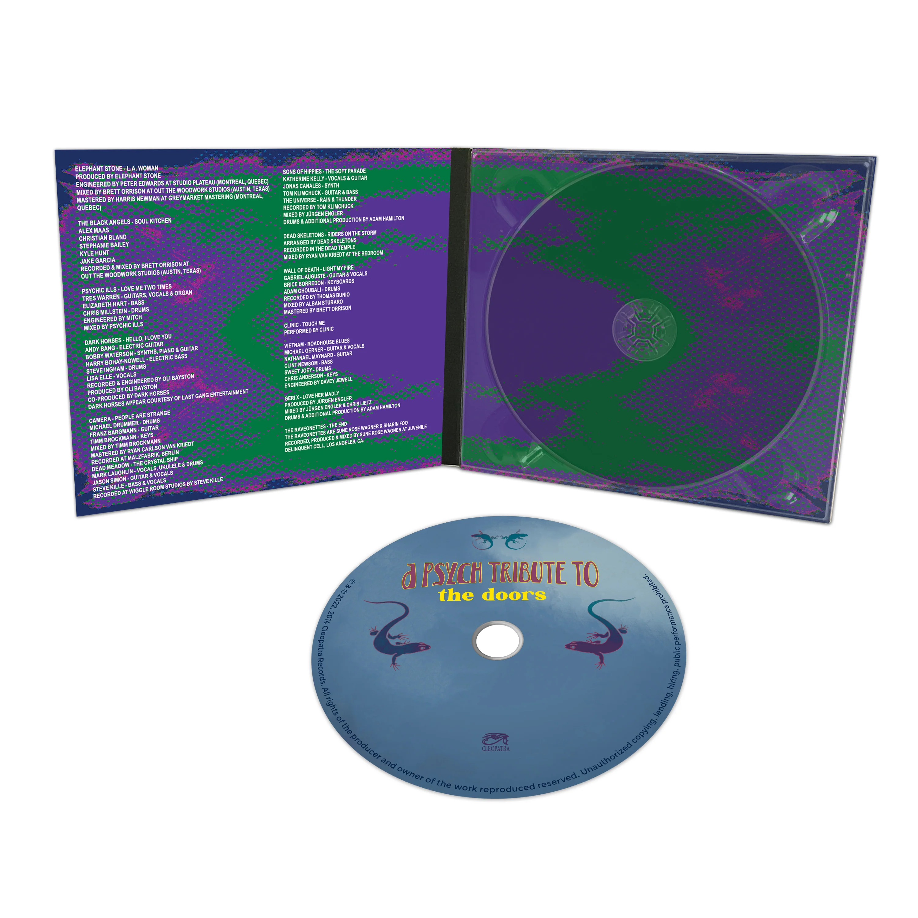 A Psych Tribute to The Doors (CD) - Image 3