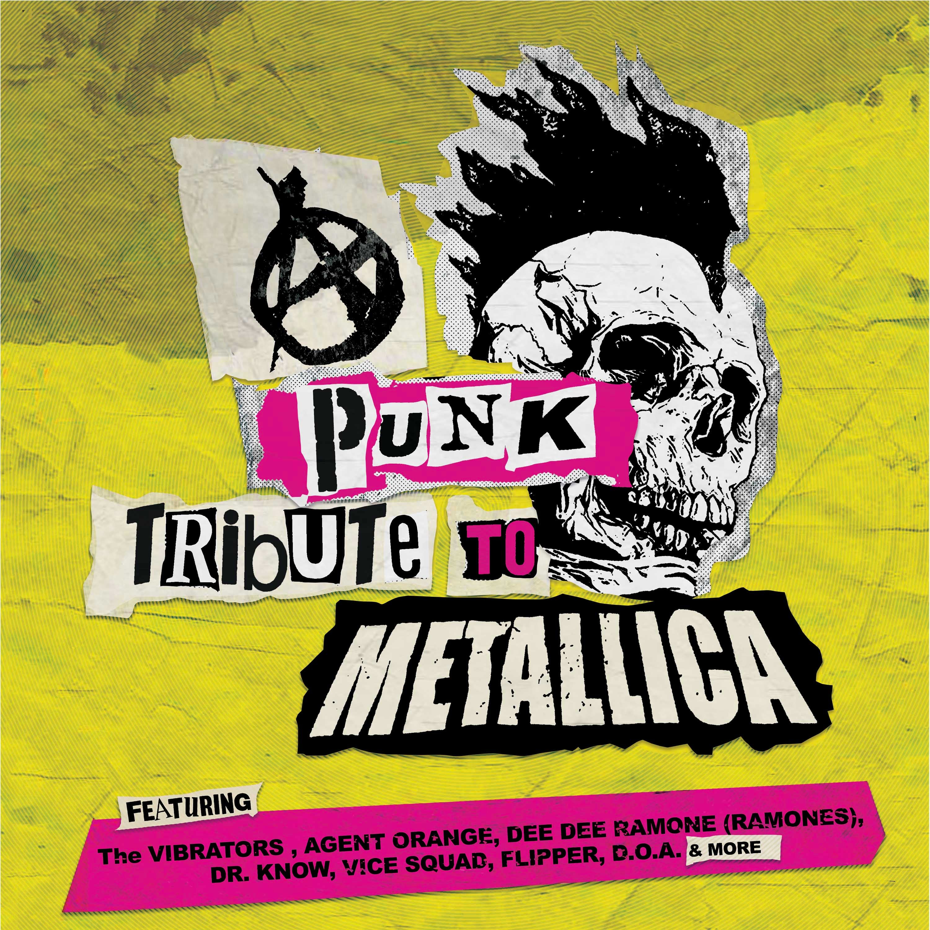 A Punk Tribute To Metallica (Yellow-Red Splatter Vinyl) - Image 3