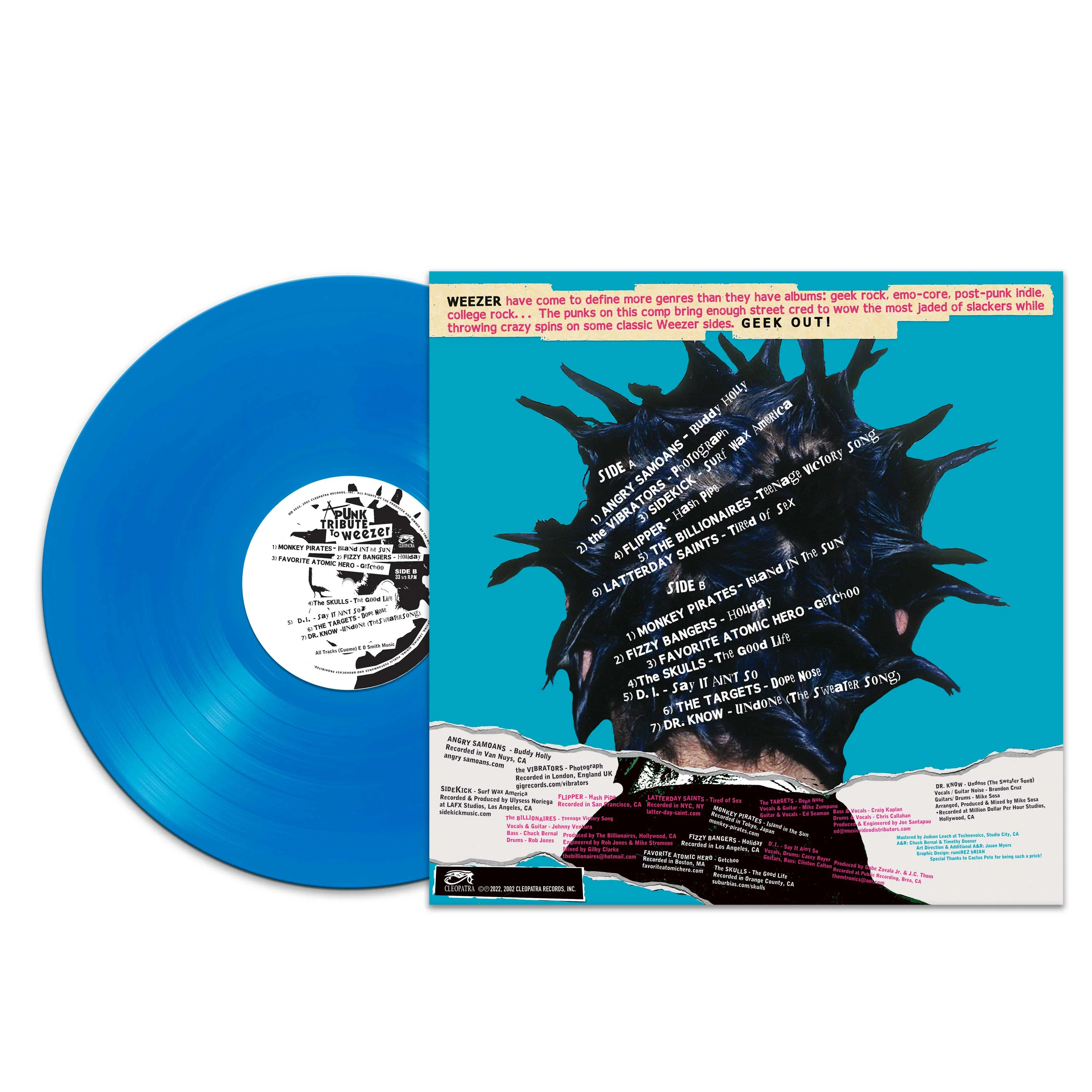 A Punk Tribute to Weezer (Blue Vinyl) - Image 2