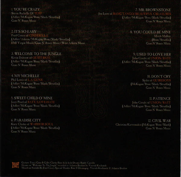 A Rock Tribute To Guns N Roses (CD) - Image 2