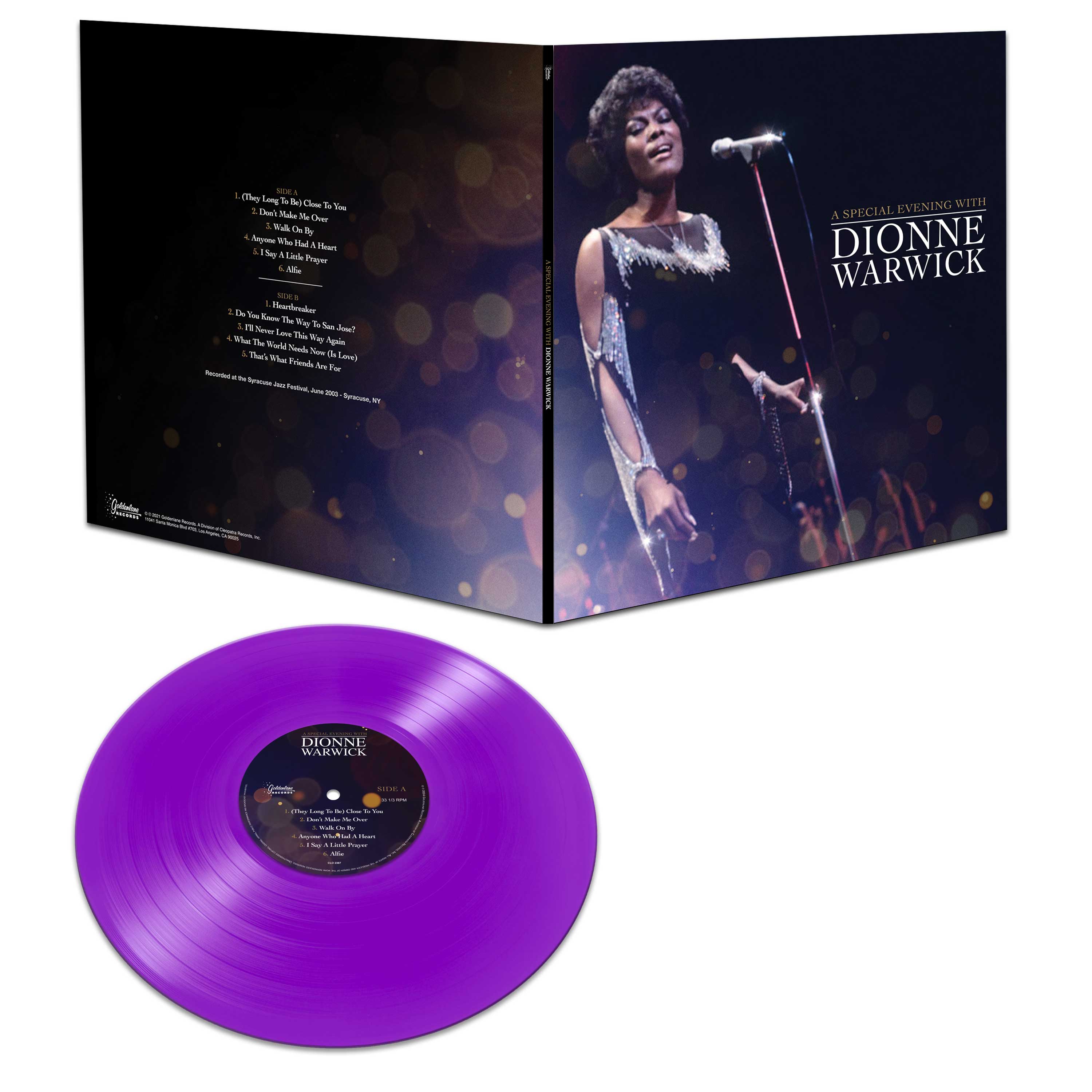 Dionne Warwick - A Special Evening with Dionne Warwick (Purple Vinyl Gatefold) - Image 2