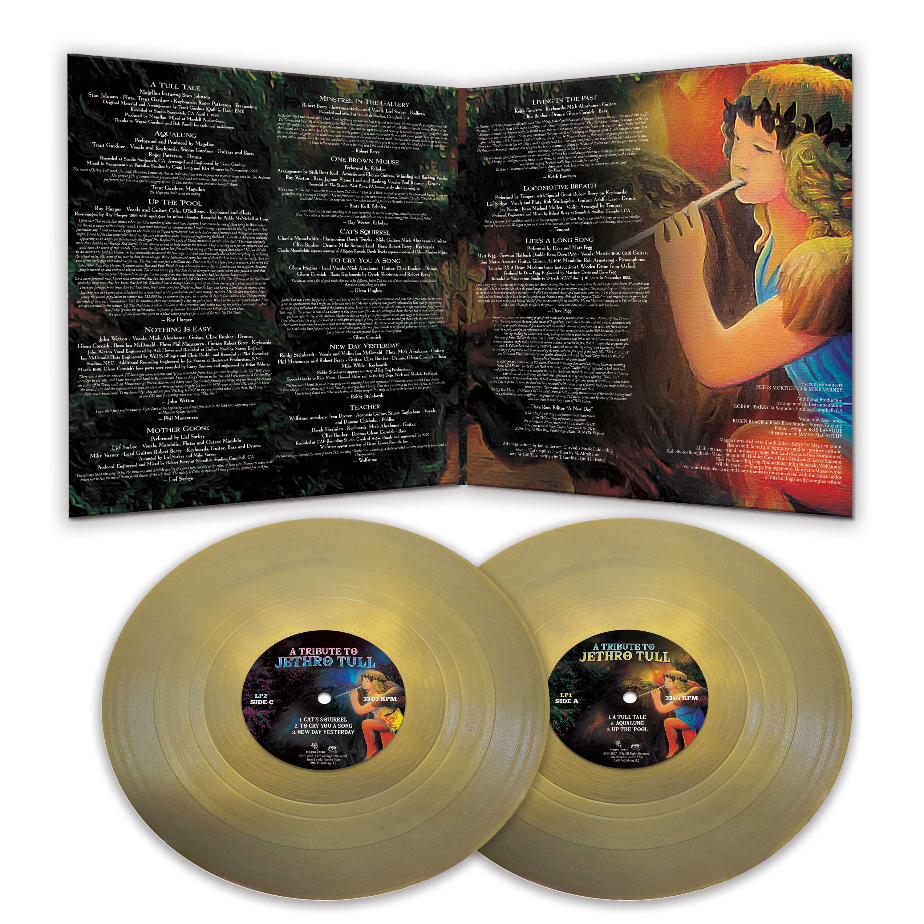A Tribute to Jethro Tull (Gold Double Vinyl) - Image 3