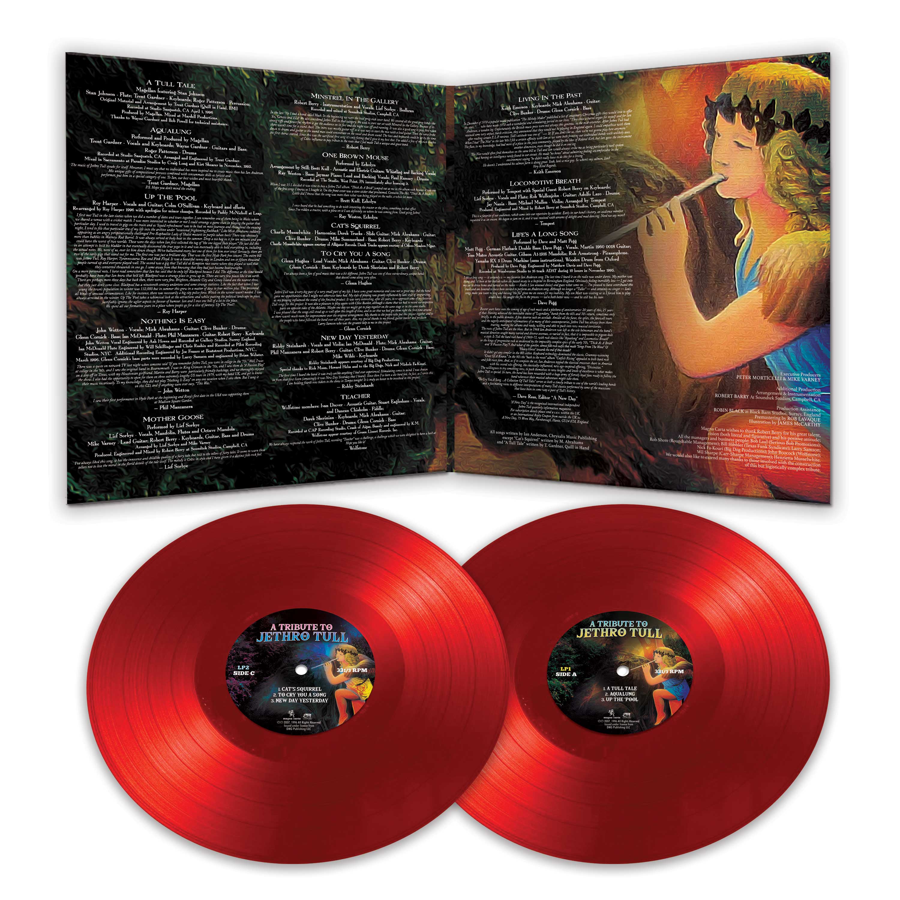 A Tribute to Jethro Tull (Red Double Vinyl) - Image 3