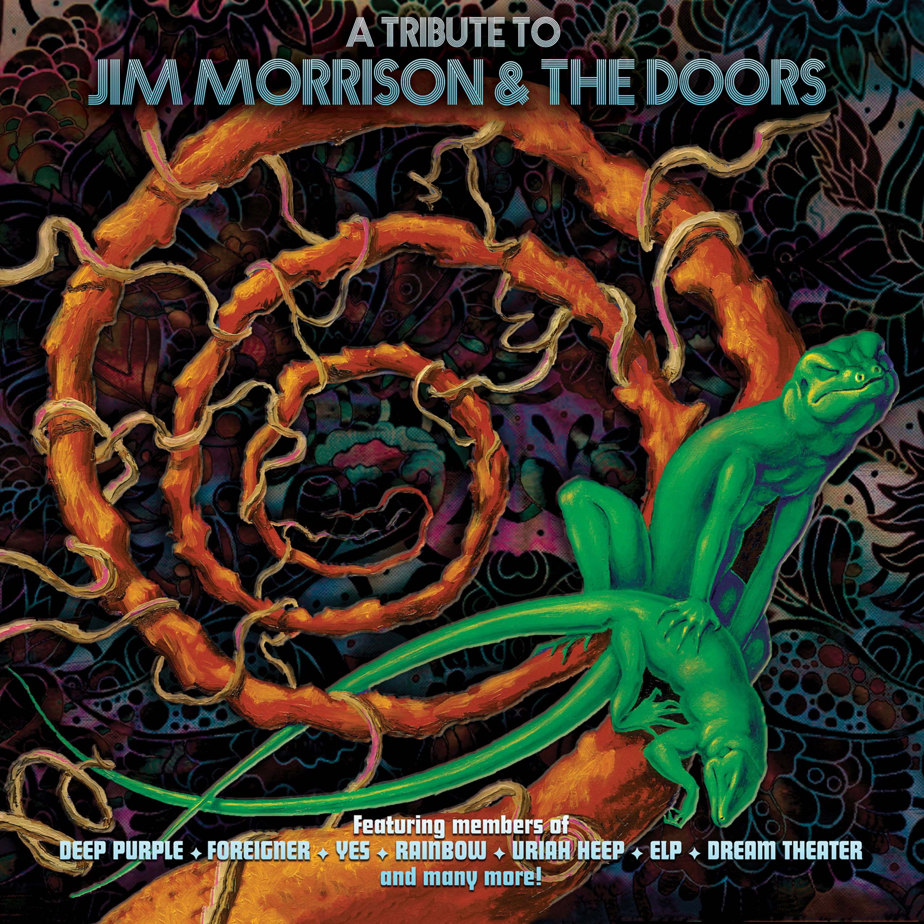 A Tribute to Jim Morrison & The Doors (Red Marble Vinyl) - Image 3