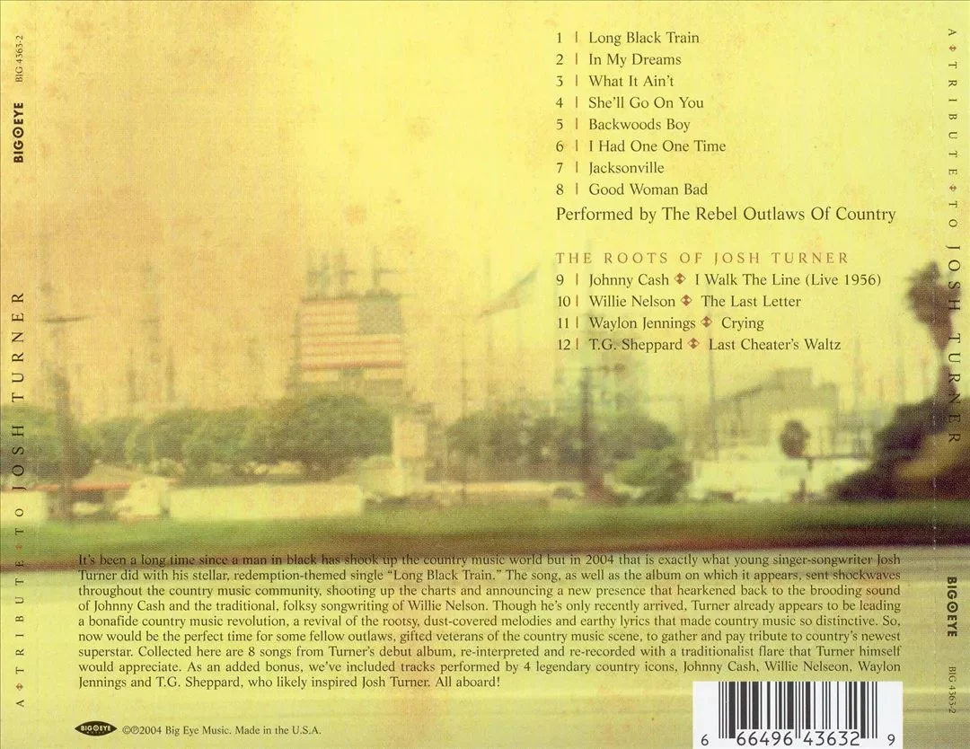 A Tribute To Josh Turner (CD) - Image 2