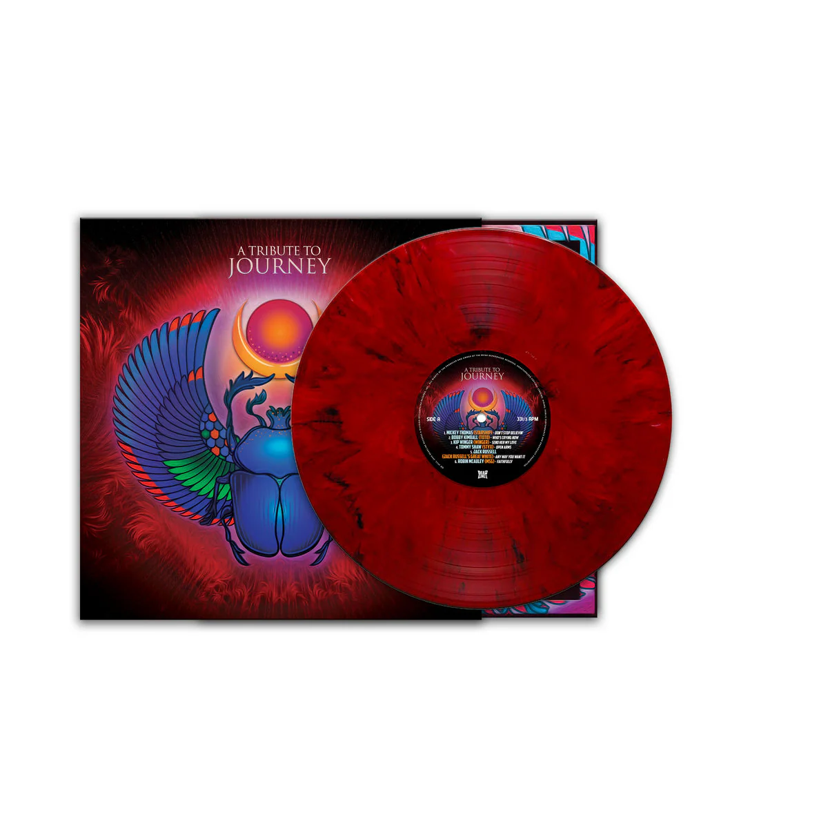 A Tribute to Journey (Red Marble Vinyl) - Image 2