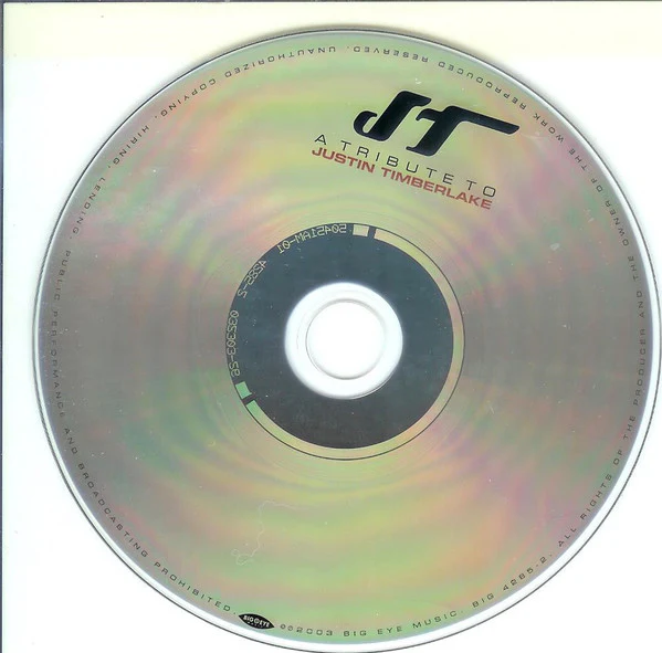 A Tribute To Justin Timberlake (CD) - Image 2