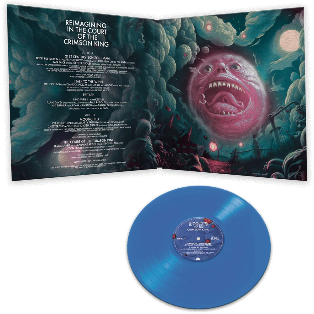 A Tribute to King Crimson - Reimagining The Court Of The Crimson King (Blue Gatefold Vinyl) - Image 3
