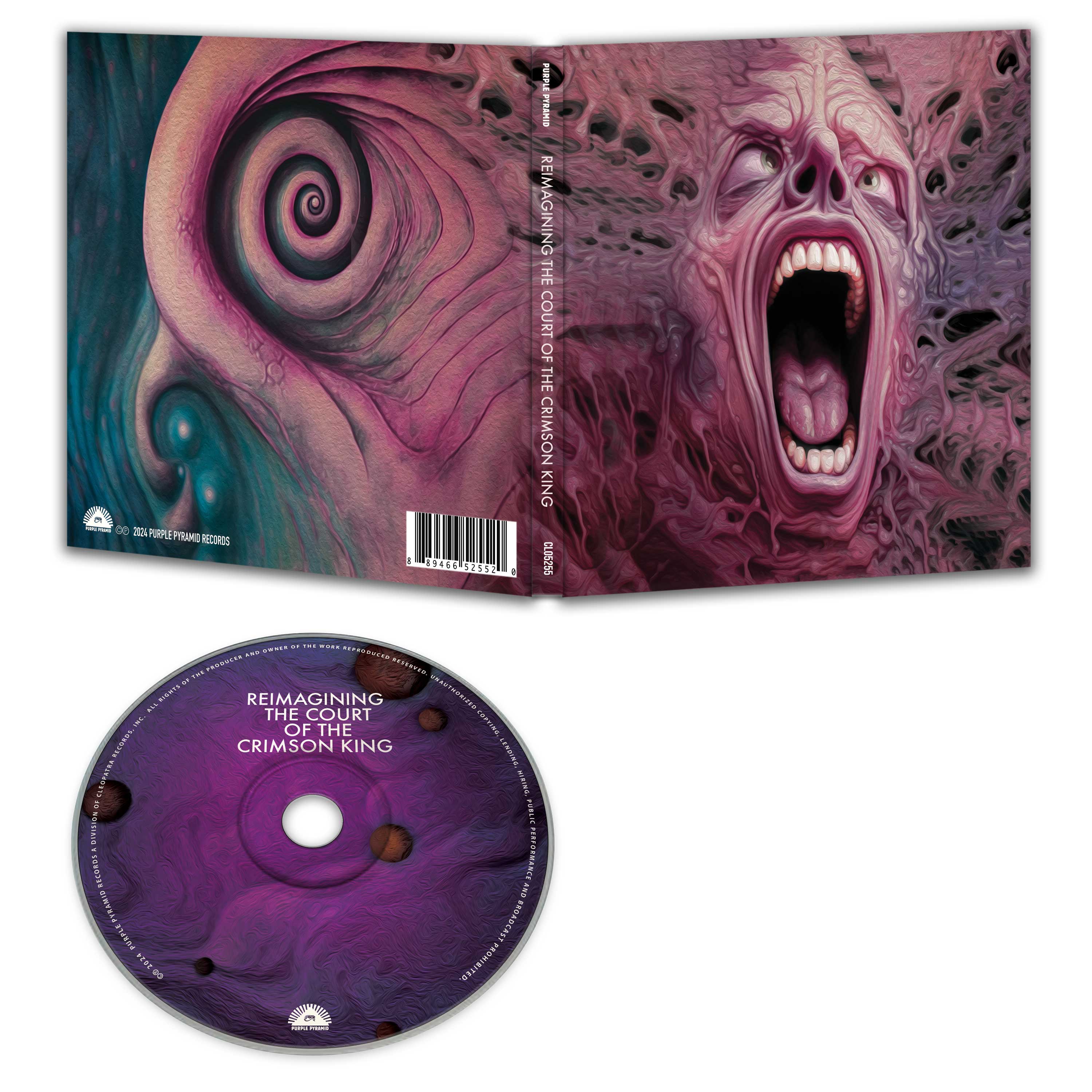 A Tribute to King Crimson - Reimagining The Court Of The Crimson King (CD) - Image 2