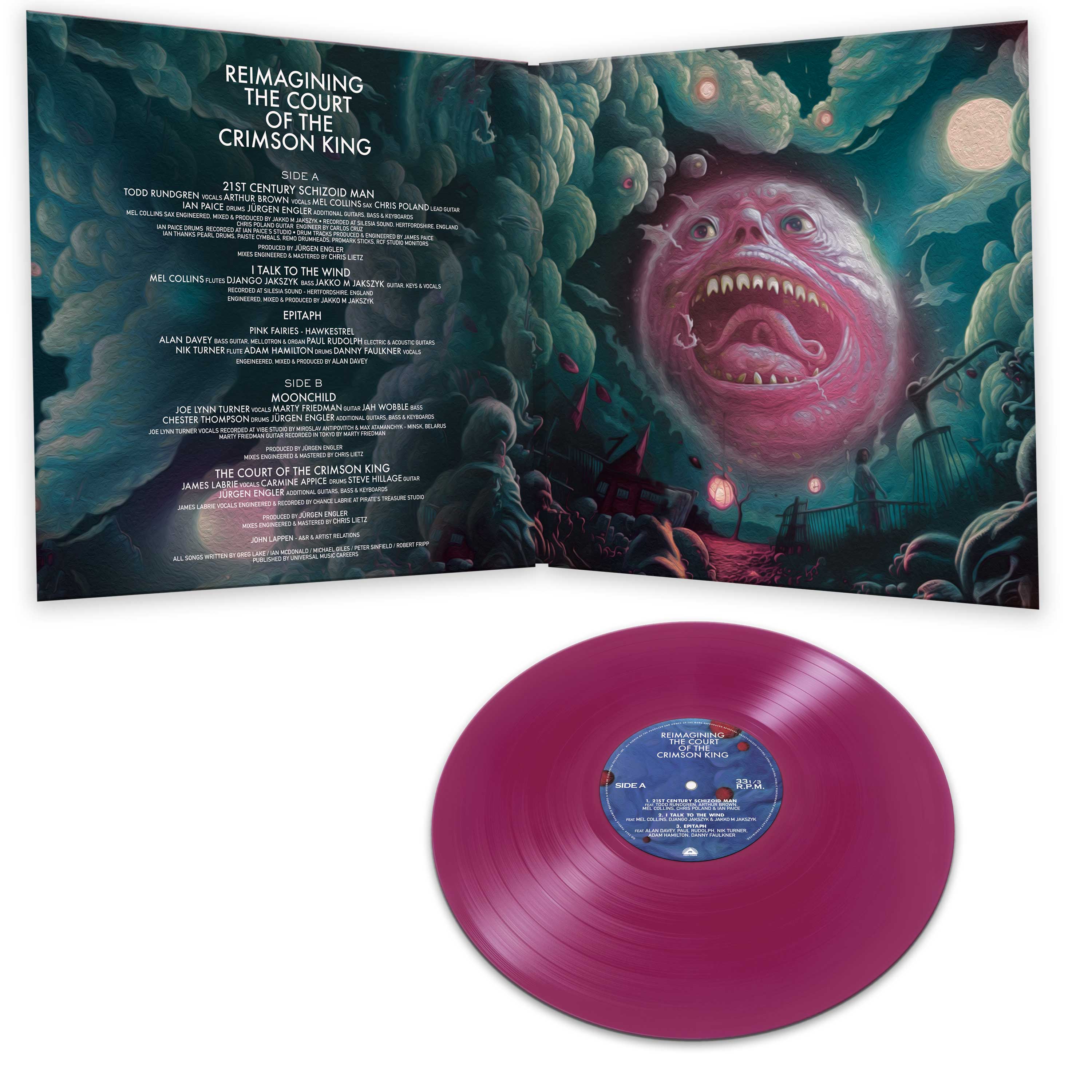 A Tribute to King Crimson - Reimagining The Court Of The Crimson King (Violet Gatefold Vinyl) - Image 3