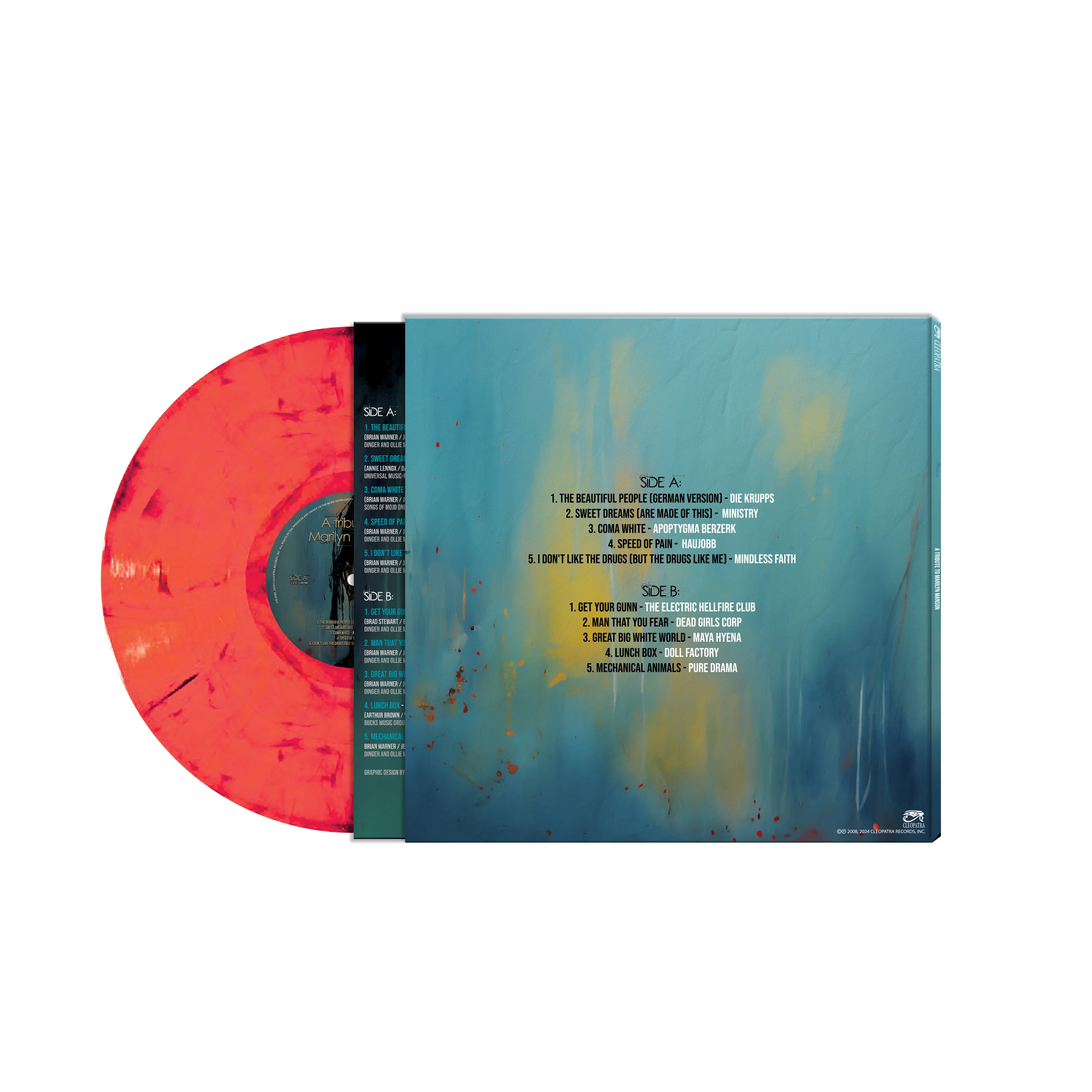 A Tribute To Marilyn Manson (Red Marble Vinyl) - Image 2
