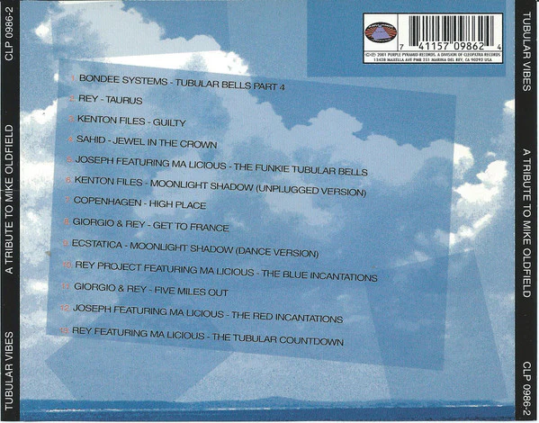 A Tribute To Mike Oldfield - Tubular Vibes (CD) - Image 2