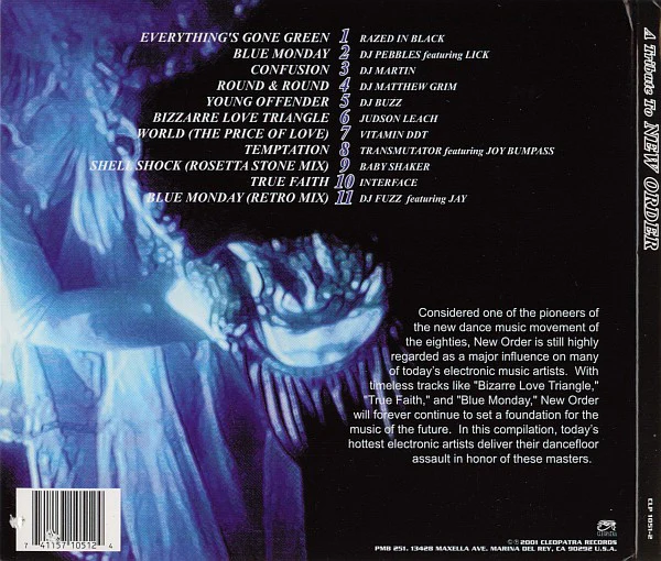 A Tribute To New Order (CD) - Image 2
