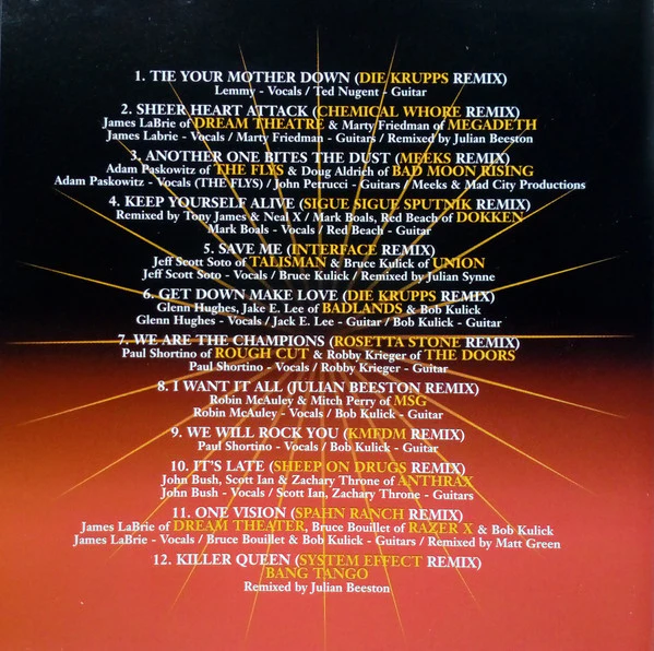A Tribute To Queen - Tie Your Mix Down (CD) - Image 2