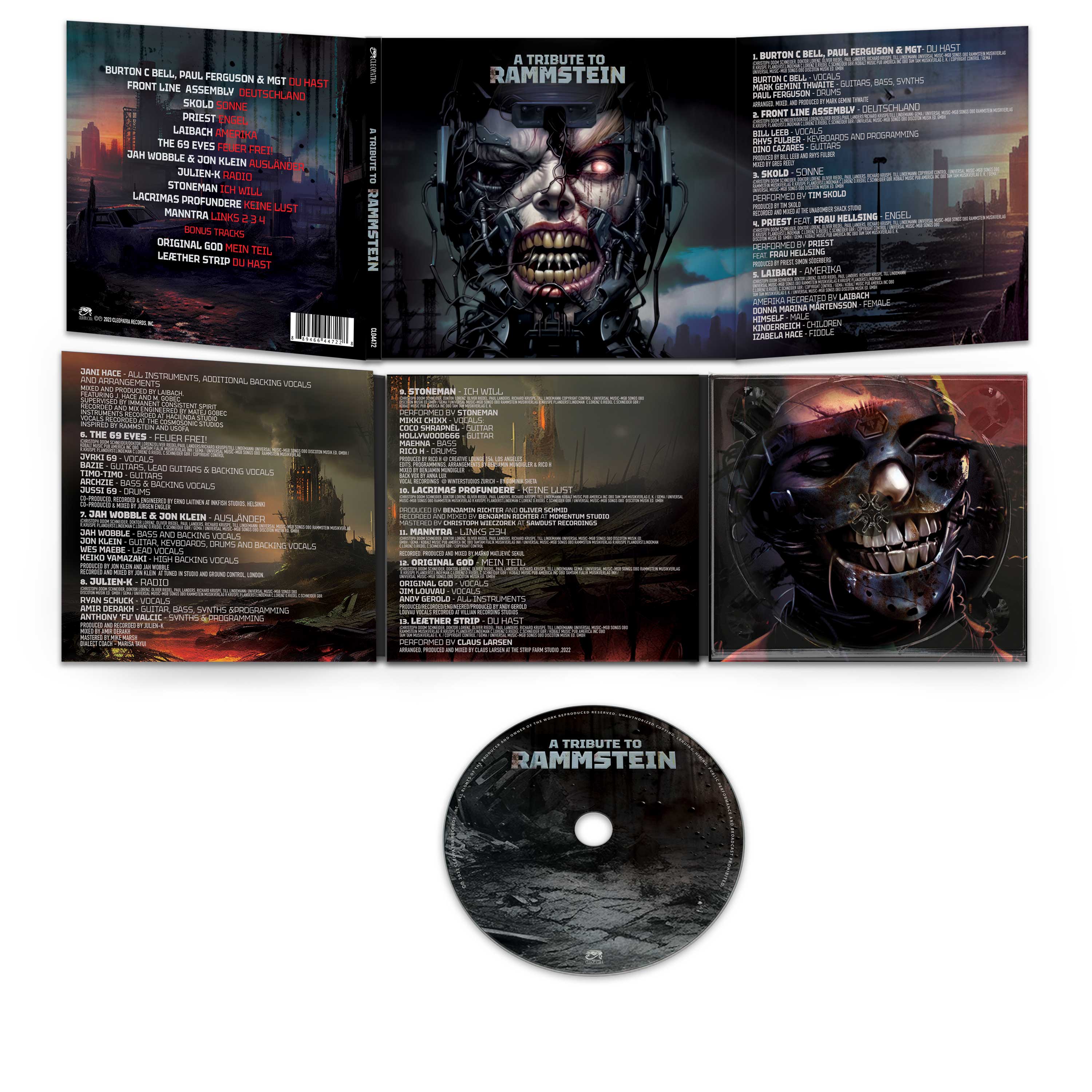 A Tribute To Rammstein (CD) - Image 2