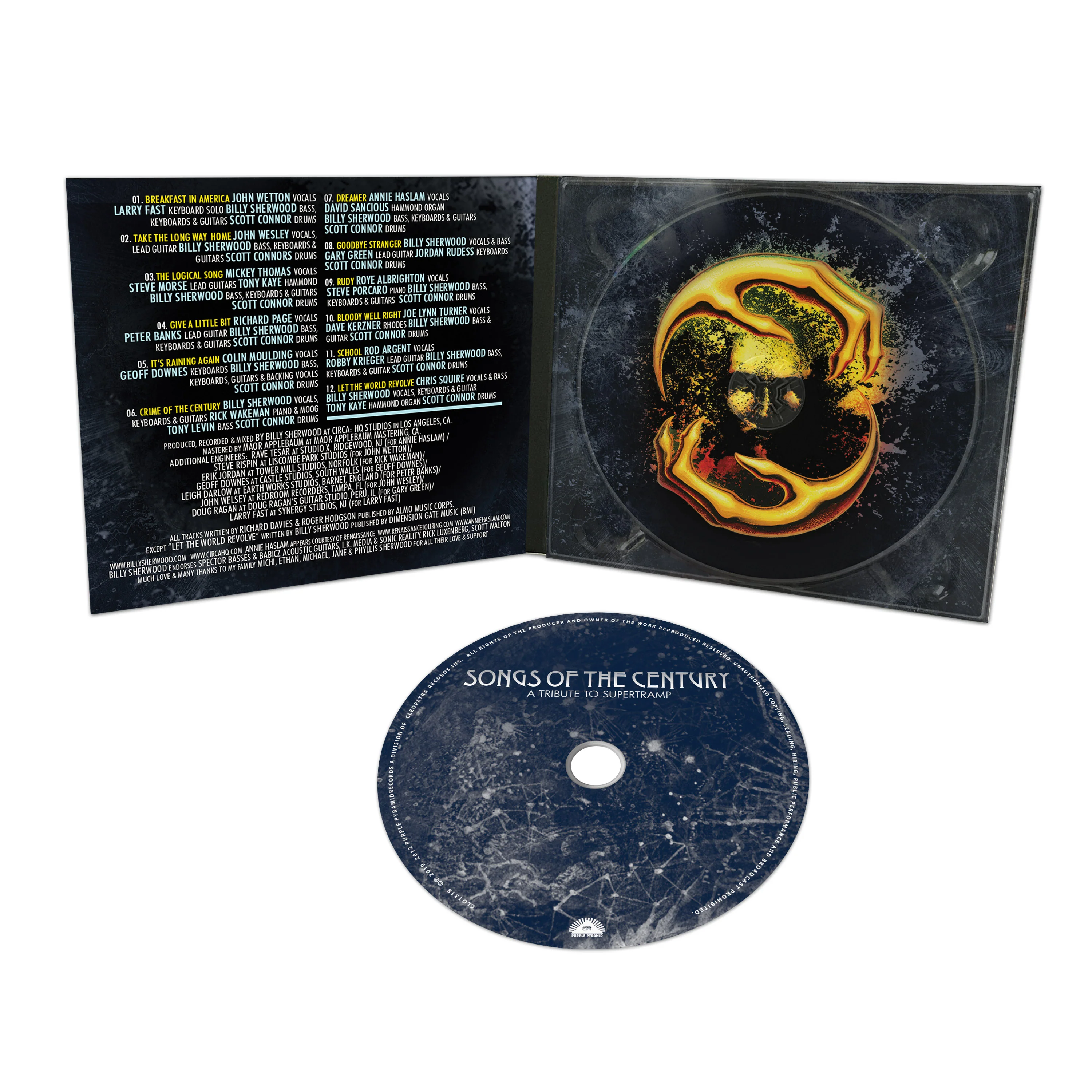 A Tribute To Supertramp - Songs Of The Century (CD) - Image 3