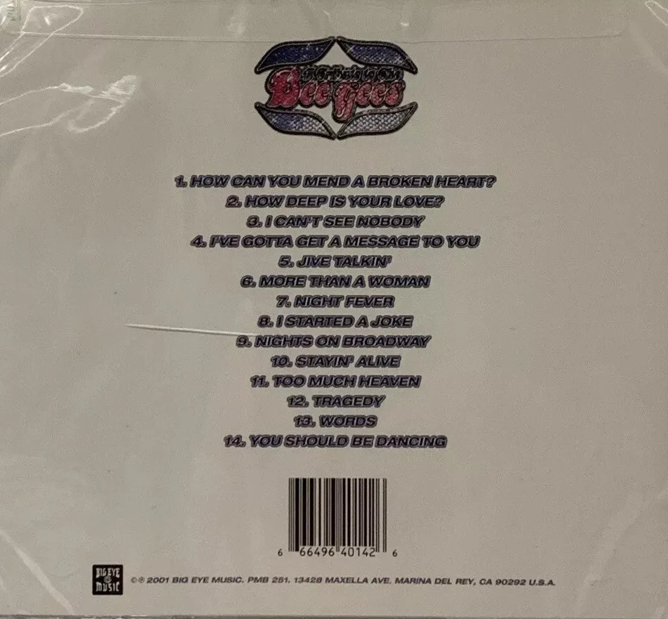 A Tribute To The Bee Gees (CD) - Image 2
