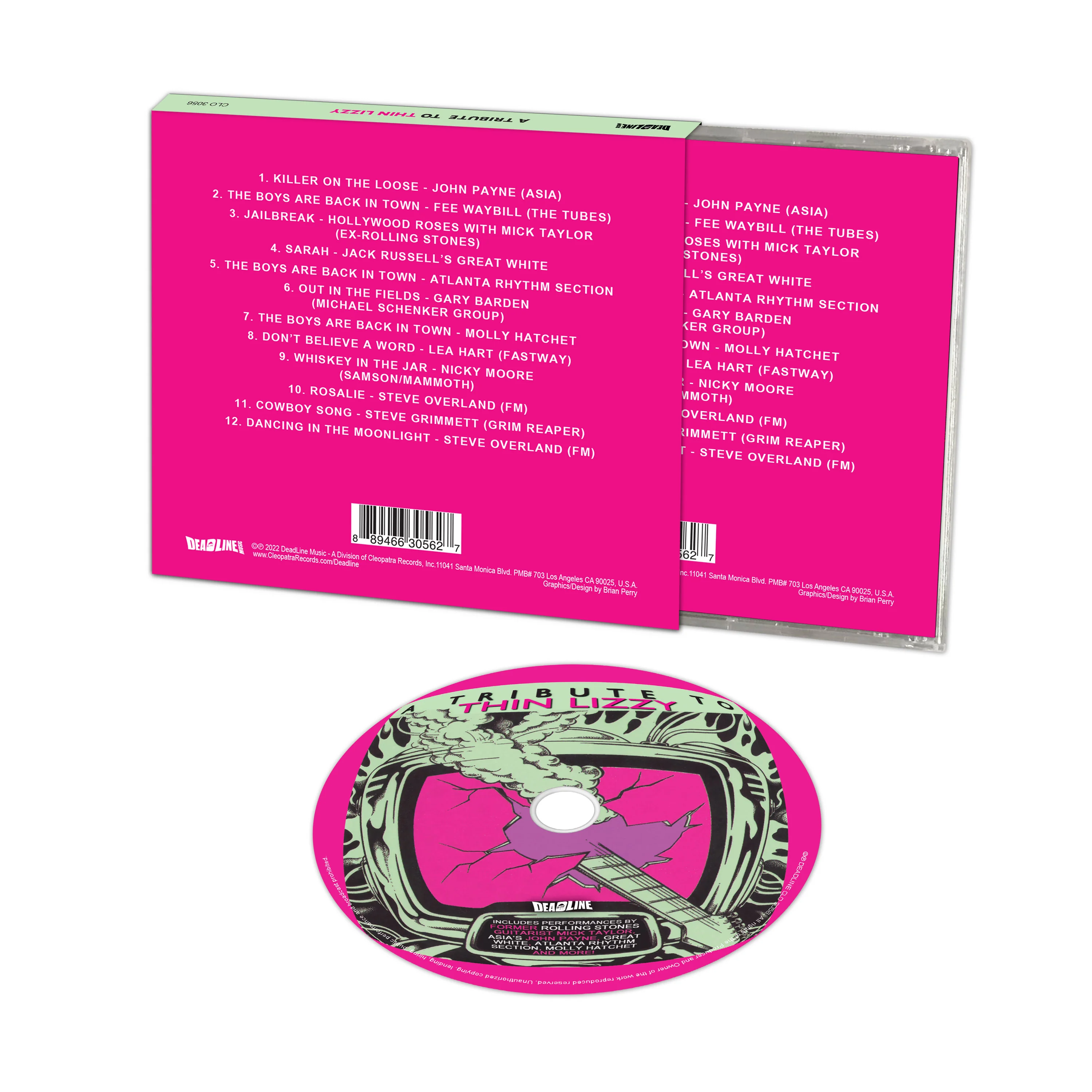 A Tribute to Thin Lizzy (CD) - Image 2