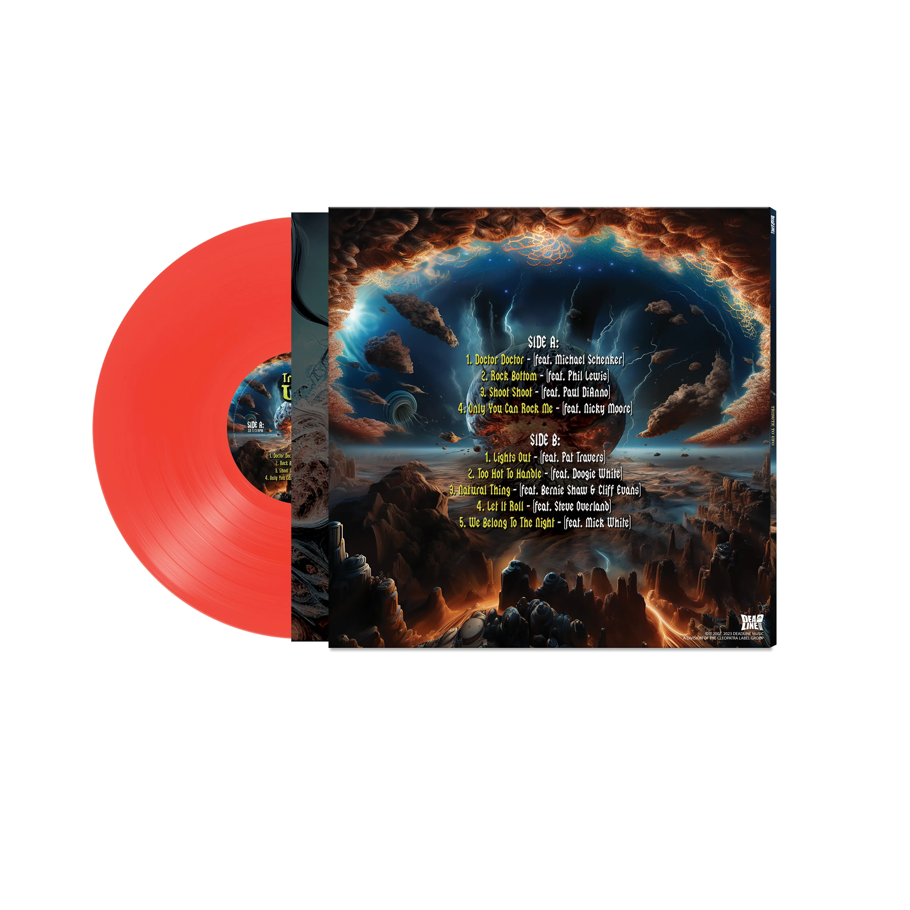 A Tribute To UFO (Red Vinyl) - Image 2