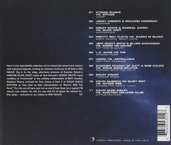 A Tribute To Van Halen (CD) Out of Print - Image 2