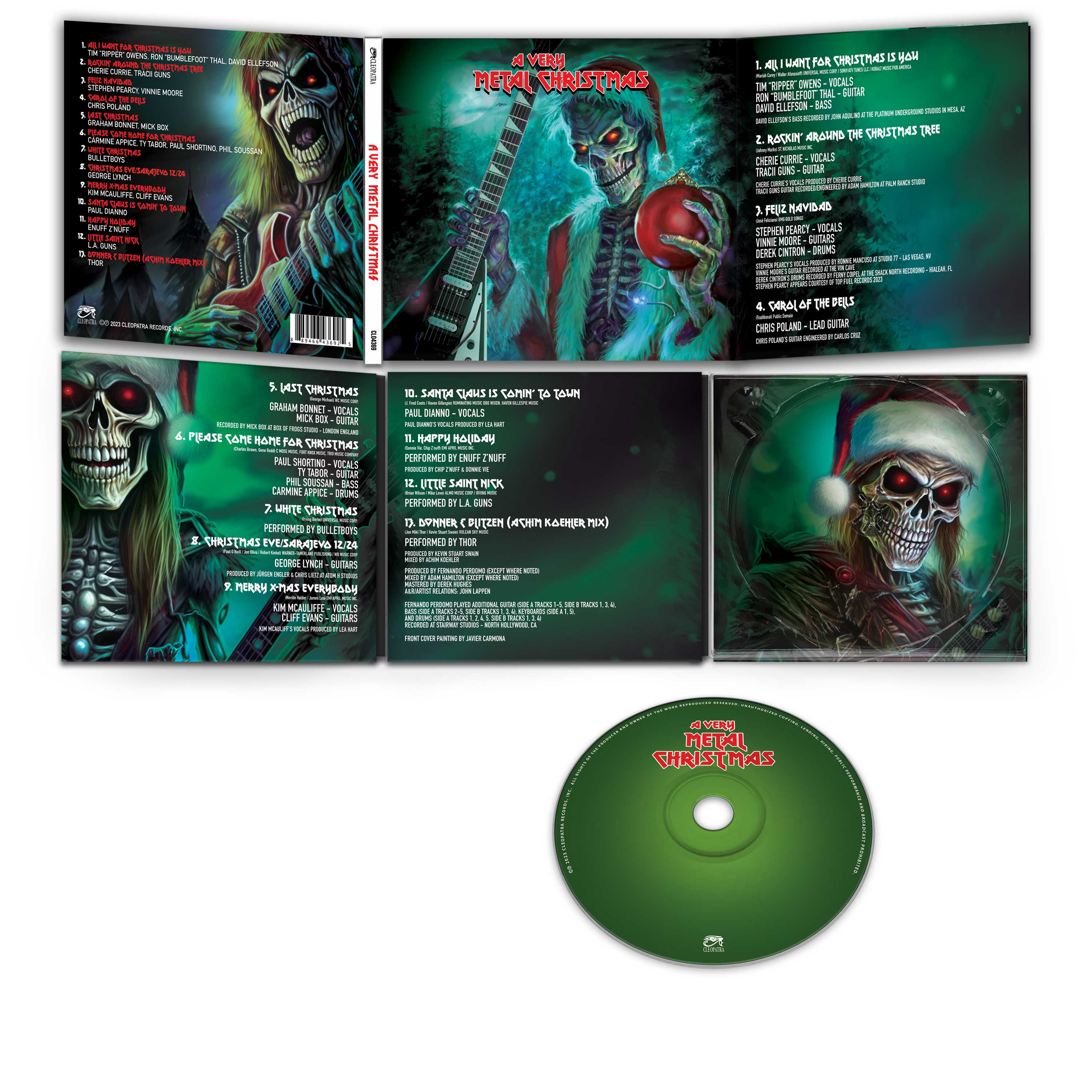 A Very Metal Christmas (CD) - Image 2