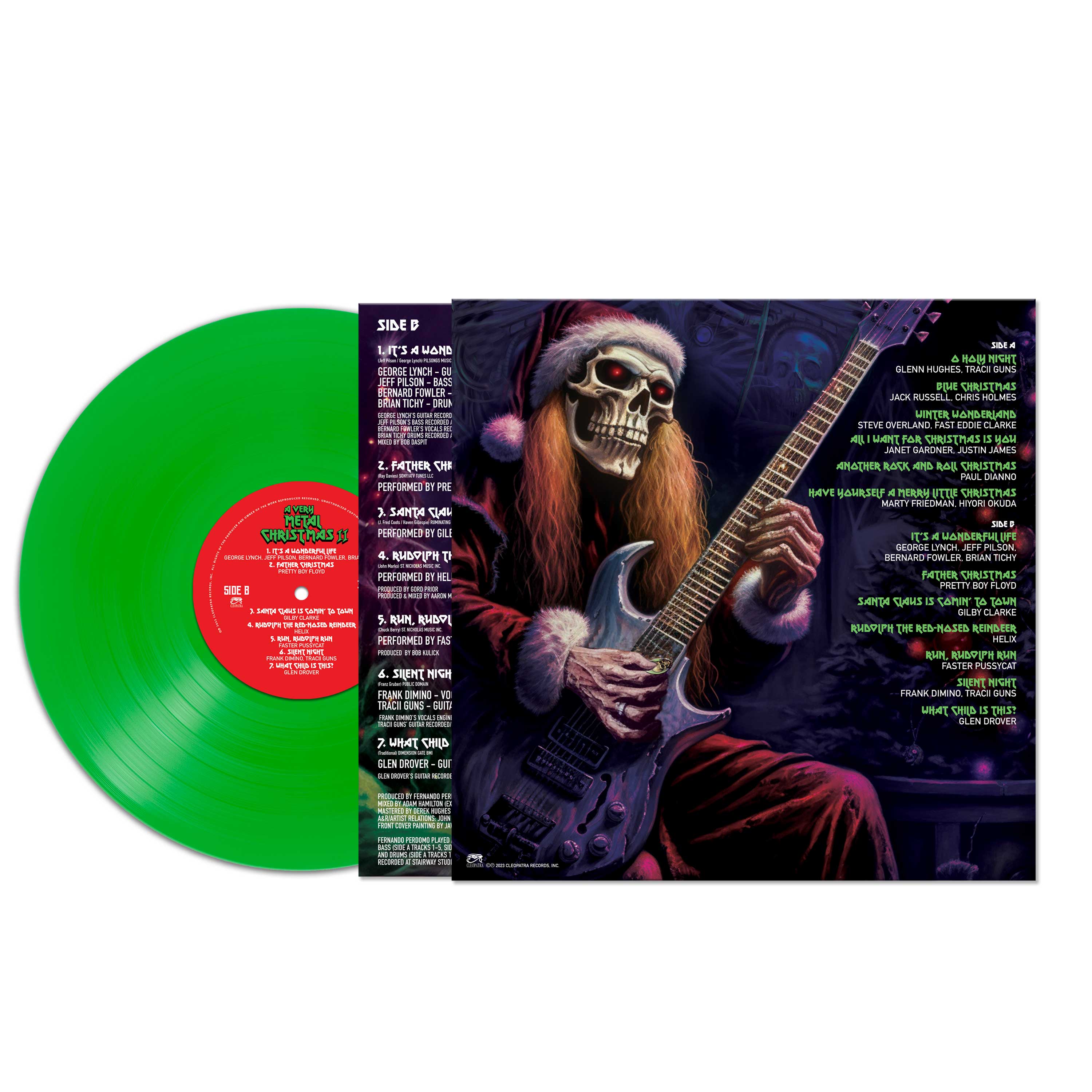 A Very Metal Christmas II (Green Vinyl) - Image 2