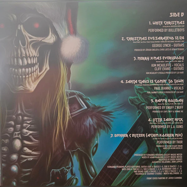 A Very Metal Christmas (Red Vinyl) - Image 4