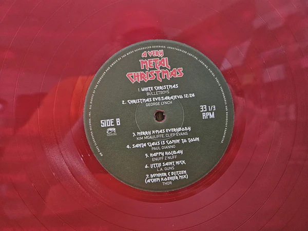 A Very Metal Christmas (Red Vinyl) - Image 5