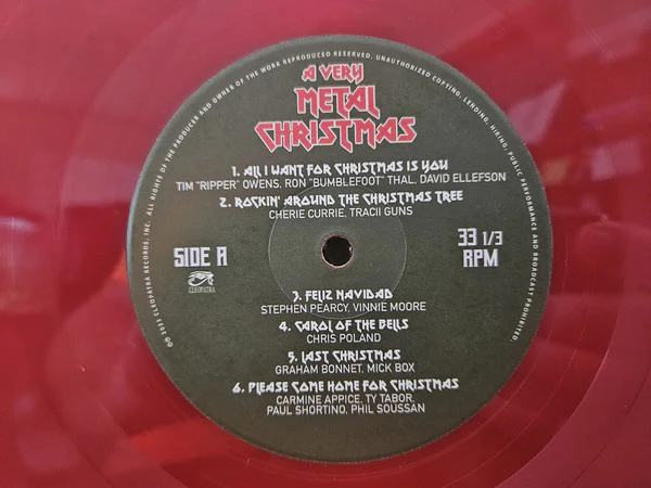 A Very Metal Christmas (Red Vinyl) - Image 6