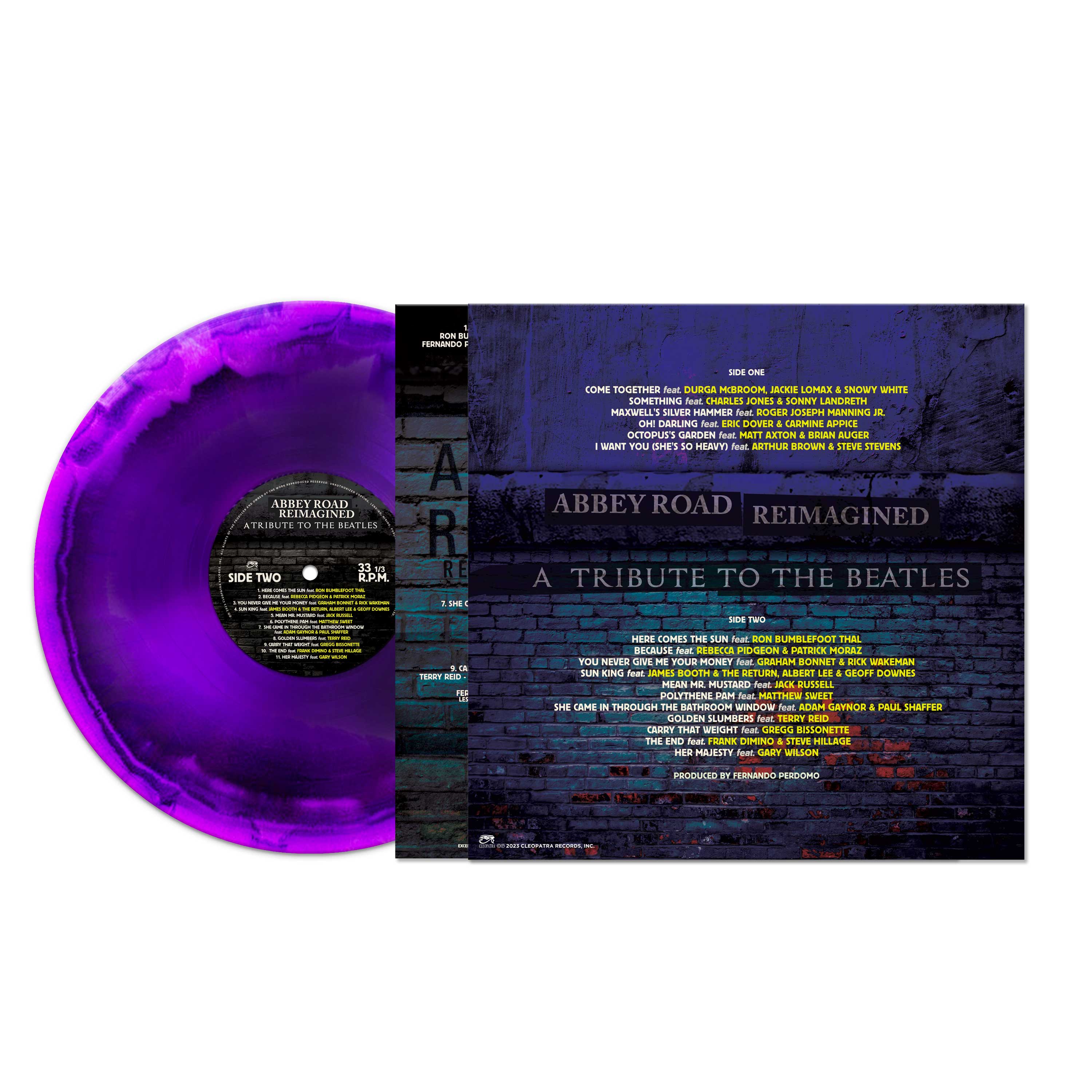 Abbey Road Reimagined - A Tribute To The Beatles (Purple Haze Vinyl) - Image 2