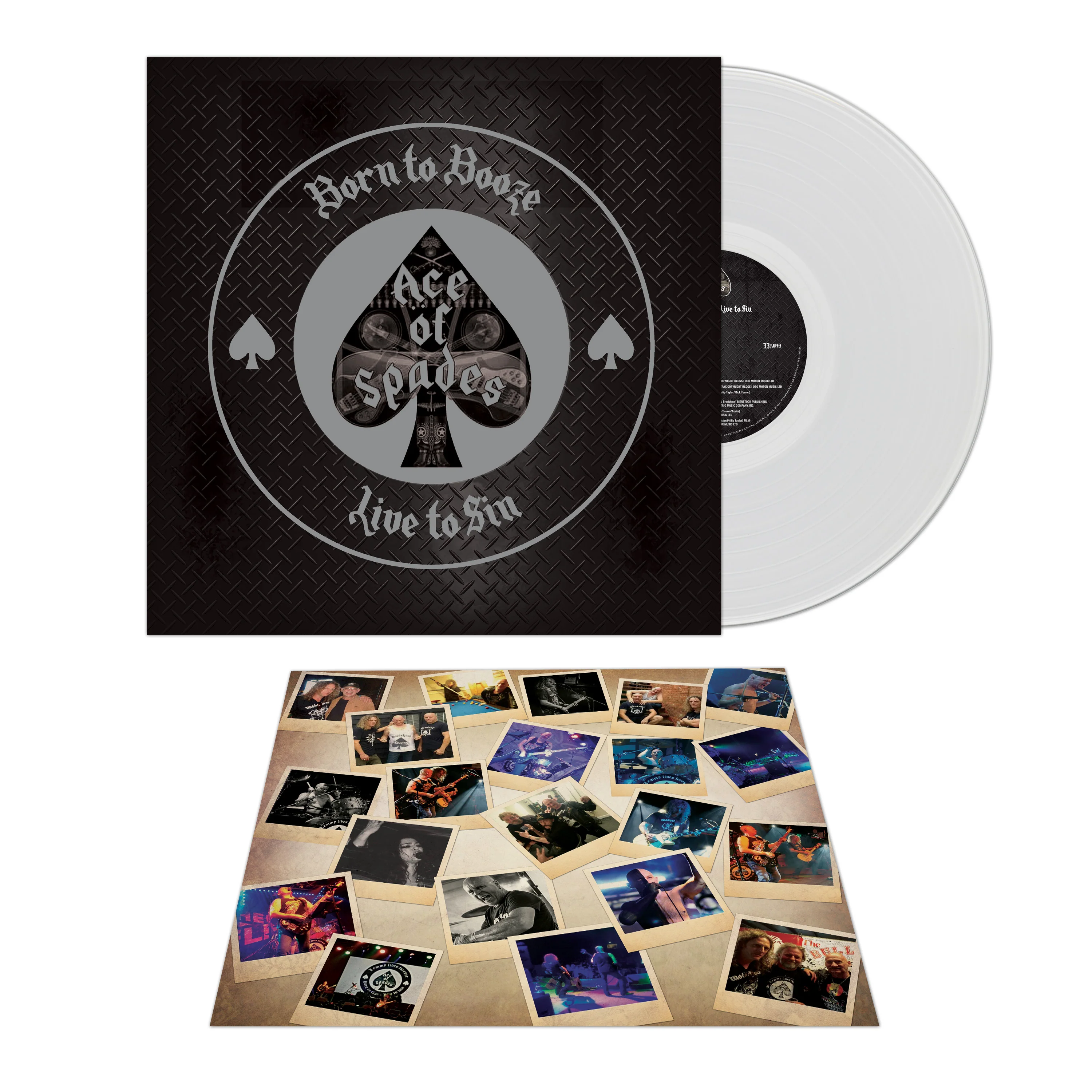 Ace of Spades - Born to Booze, Live to Sin - A Tribute to Motörhead (Clear Vinyl) - Image 3