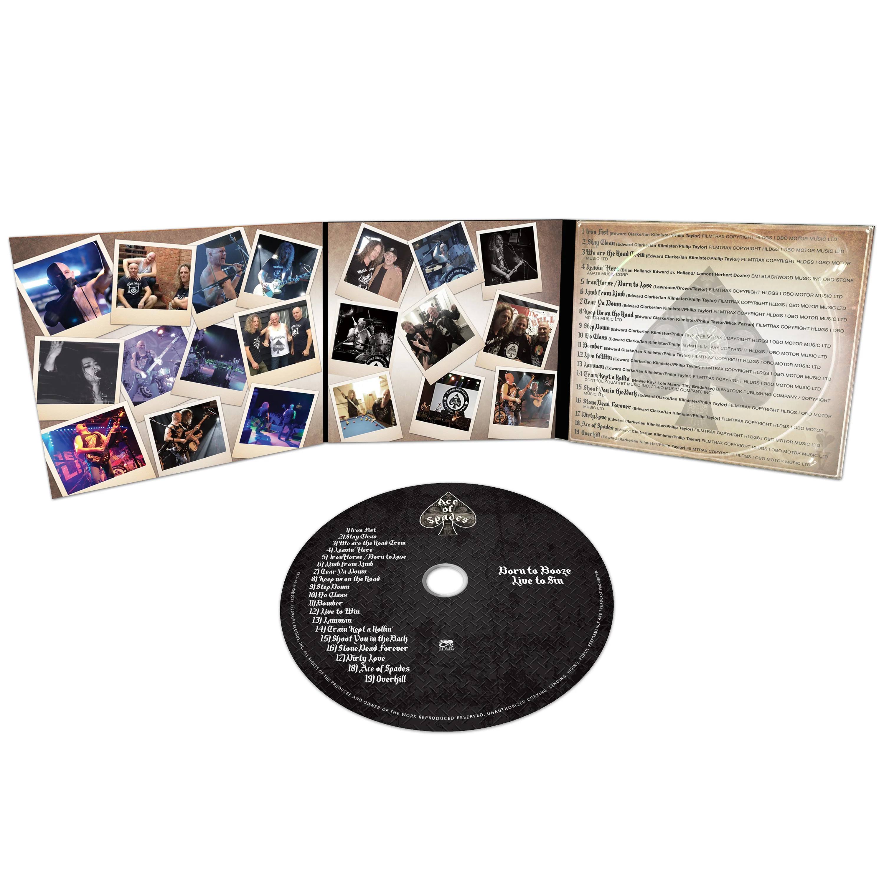 Ace Of Spades - Born To Booze, Live To Sin - A Tribute To Motörhead (CD Digipak) - Image 3