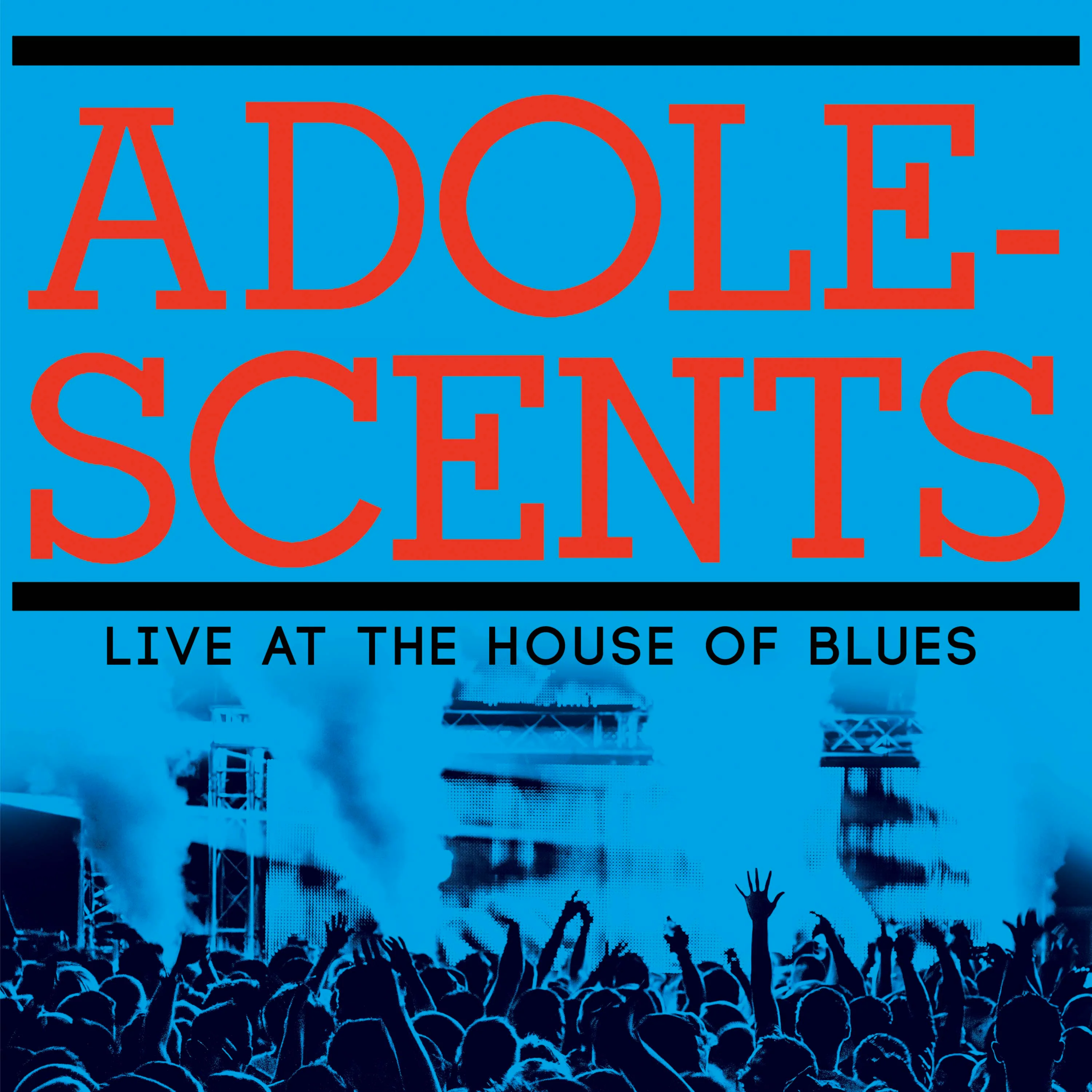 Adolescents - Live at the House of Blues (Red-Blue Split Color Vinyl + Poster) - Image 4