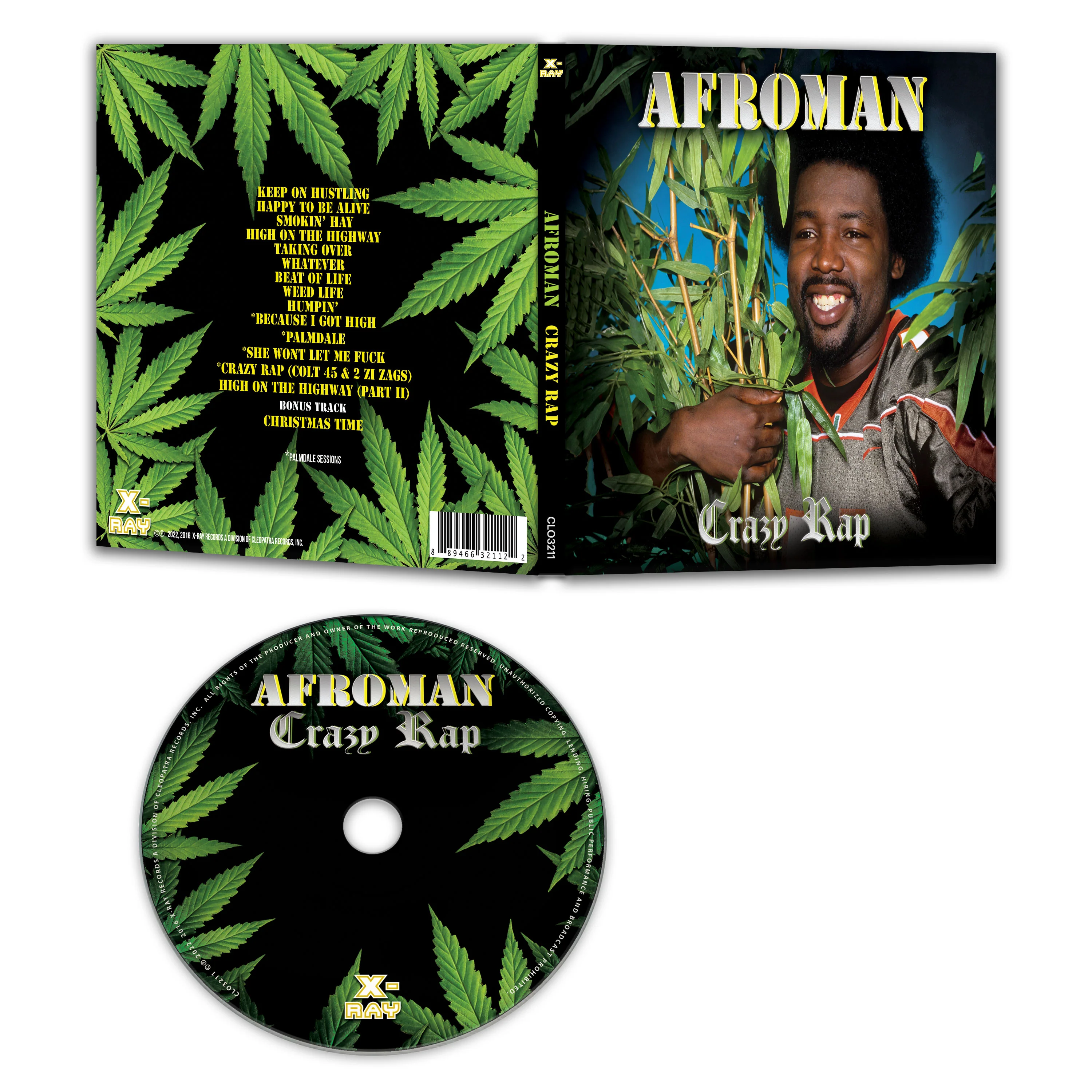 Afroman - Crazy Rap (CD Digipak) - Image 2