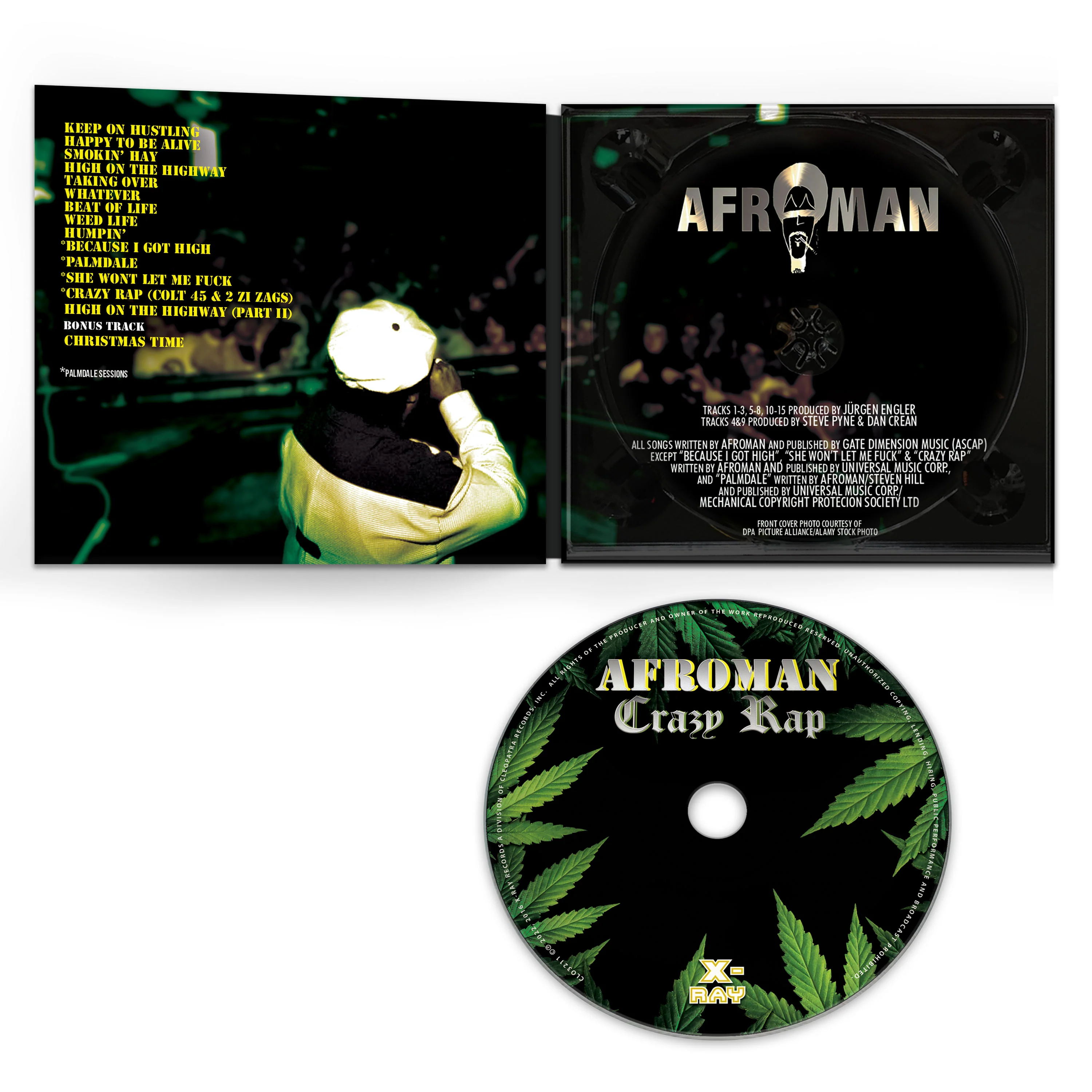 Afroman - Crazy Rap (CD Digipak) - Image 3