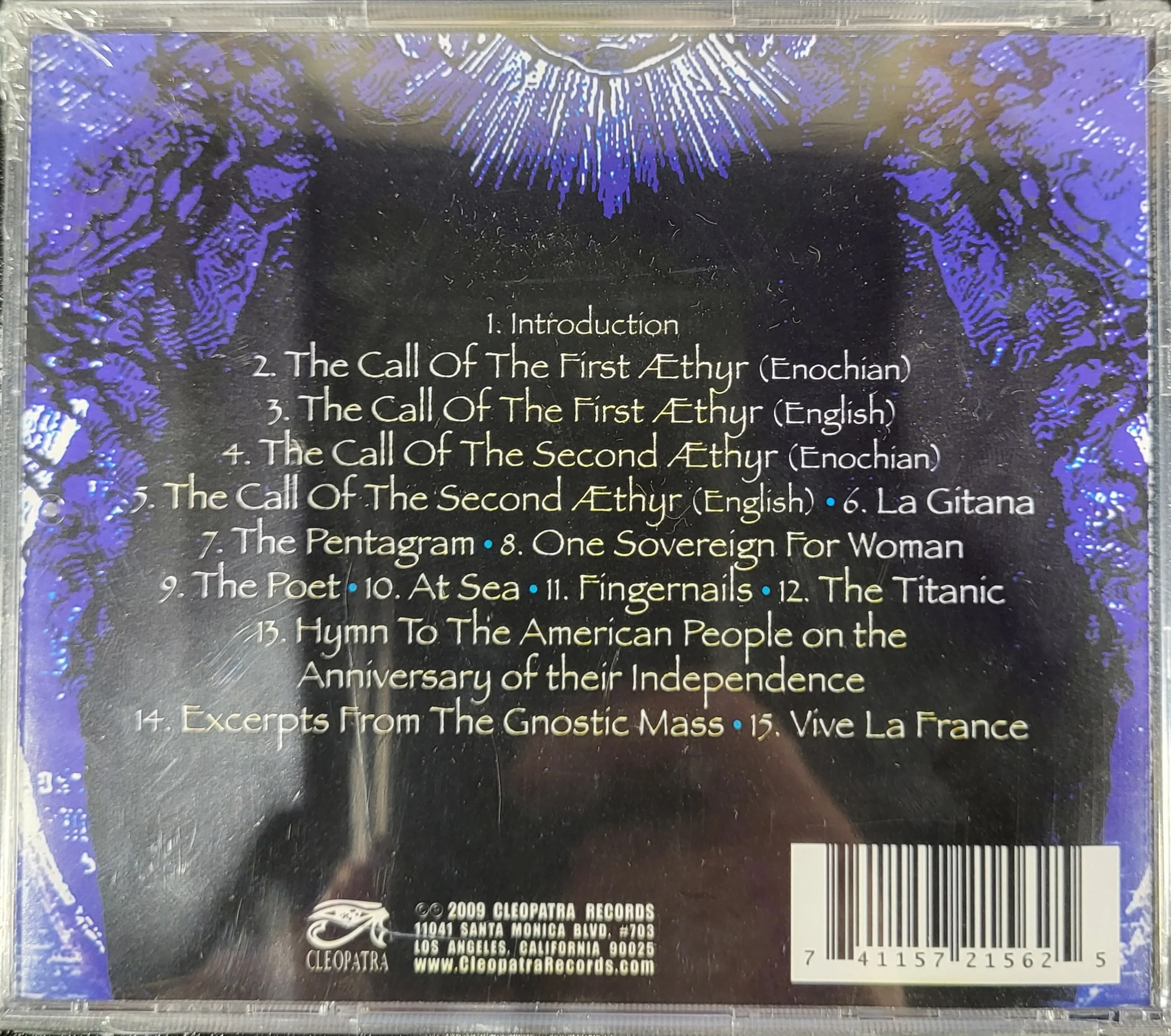 Aleister Crowley - 1910-1914 Black Magic Recordings (CD) - Image 2