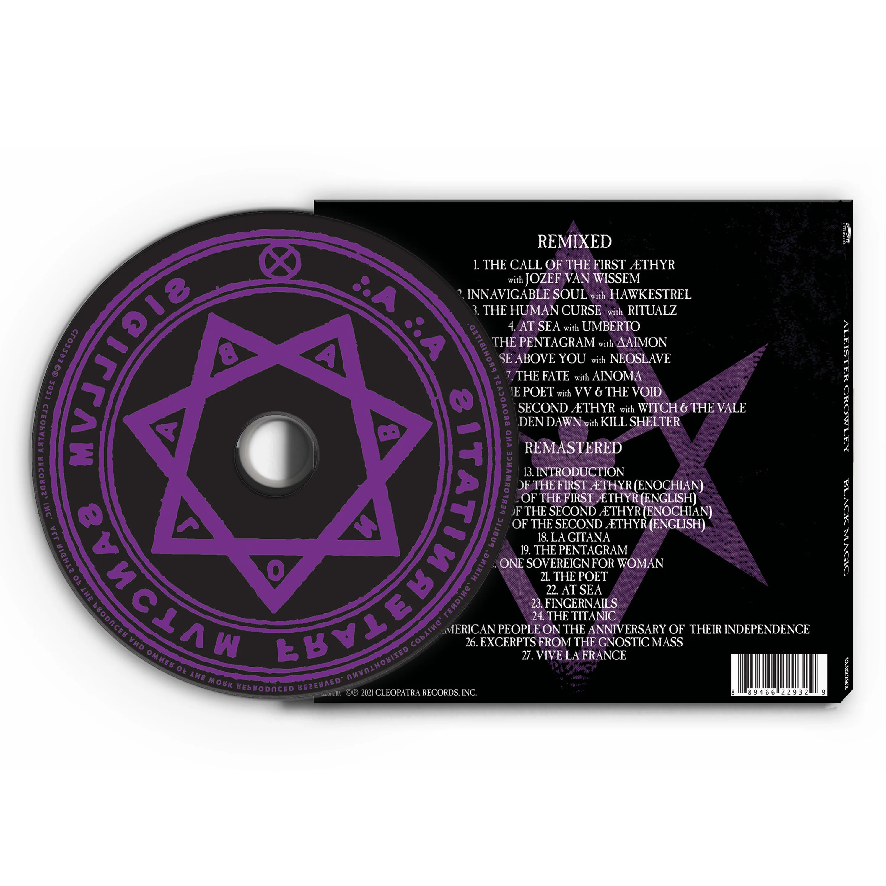 Aleister Crowley - Black Magic (CD) - Image 2